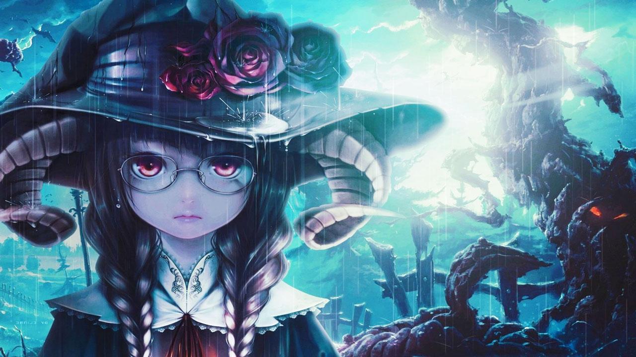 1280x720 Free Anime Dark Witch Wallpaper, Computer Desktop Witch Anime