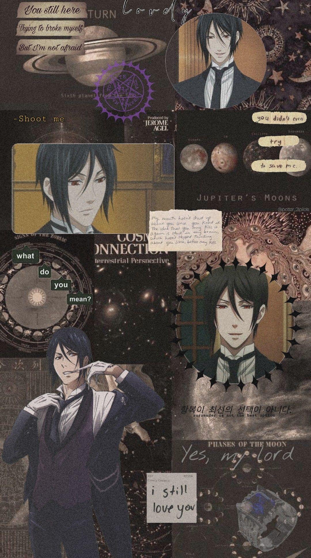 Black Butler Aesthetic Wallpapers Top Free Black Butler Aesthetic