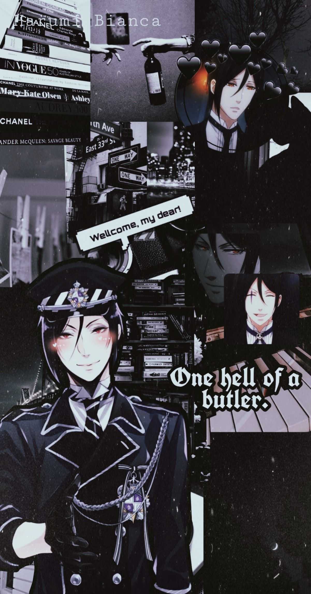 Black Butler Aesthetic Wallpapers Top Free Black Butler Aesthetic
