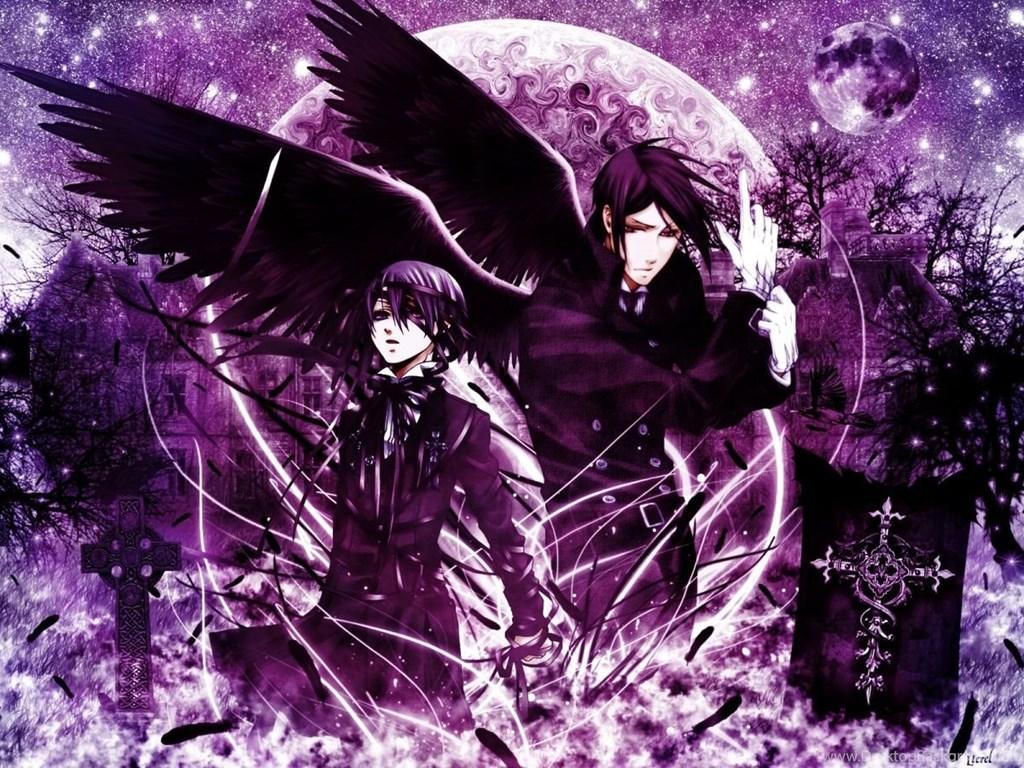 1024x768 Ciel And Pix For Gt Black Butler Wallpaper Sebastian Black Butler. Desktop Background