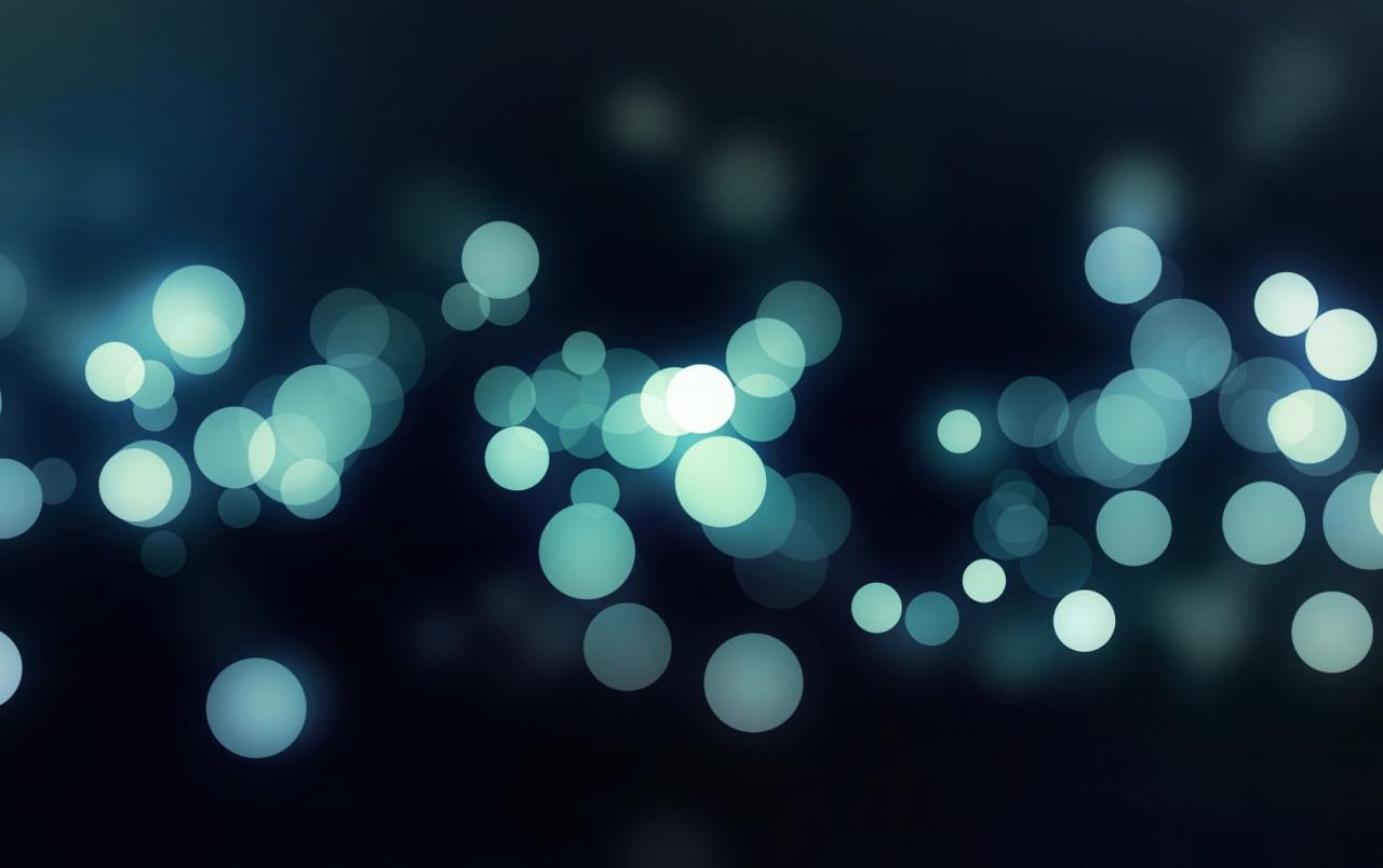 1280x804 Blue Bokeh wallpaper. Blue Bokeh