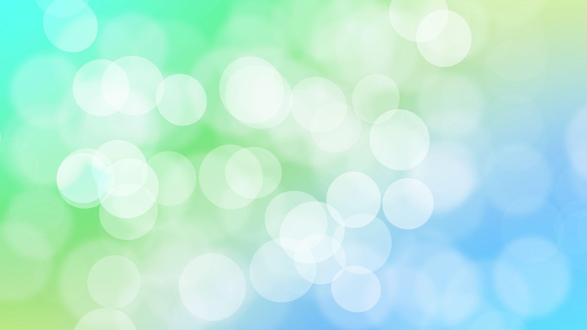 1920x1080 Desktop wallpaper gradient, bokeh, abstract, blue green, HD image, picture, background, b4be94