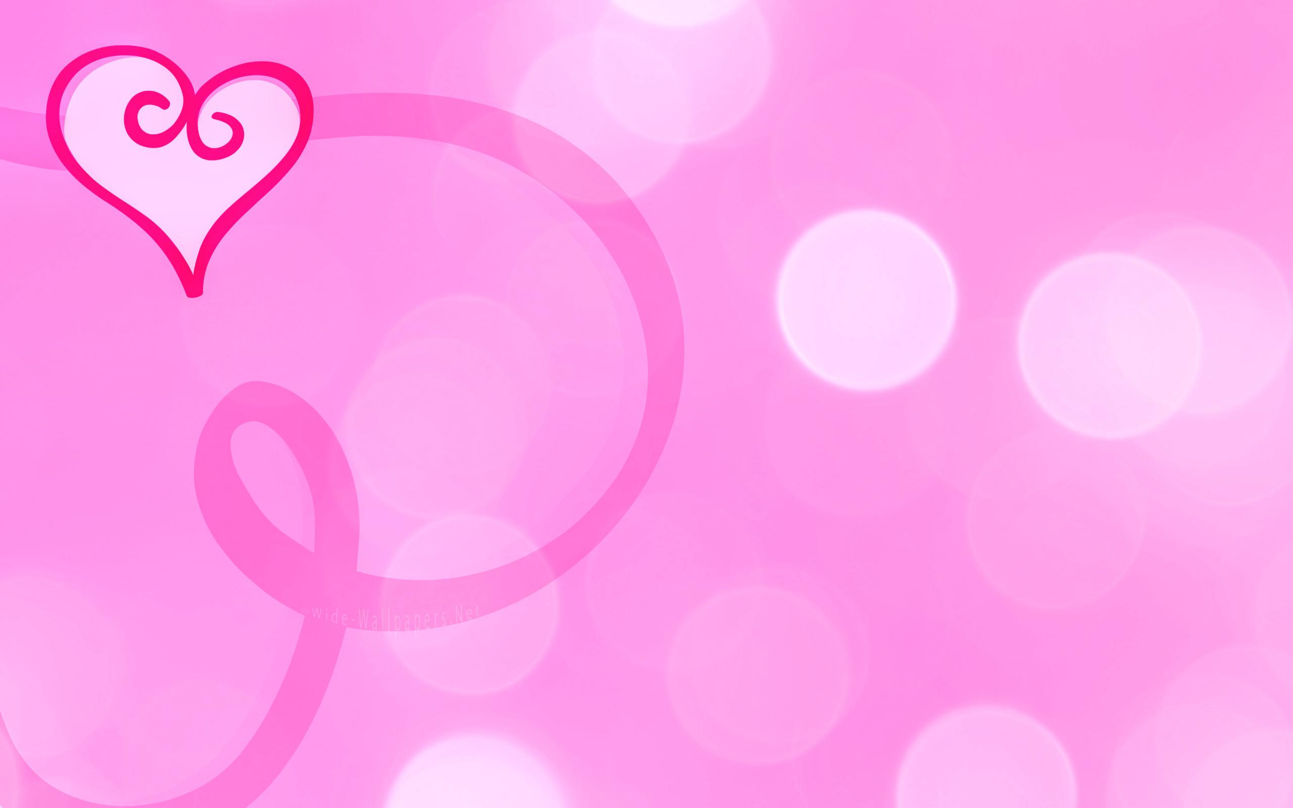 2560x1600 Pink Bokeh HD Background Wallpaper 18215
