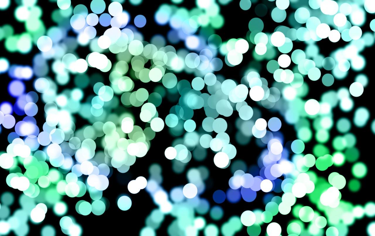 1280x804 Blue vibe bokeh wallpaper. Blue vibe bokeh