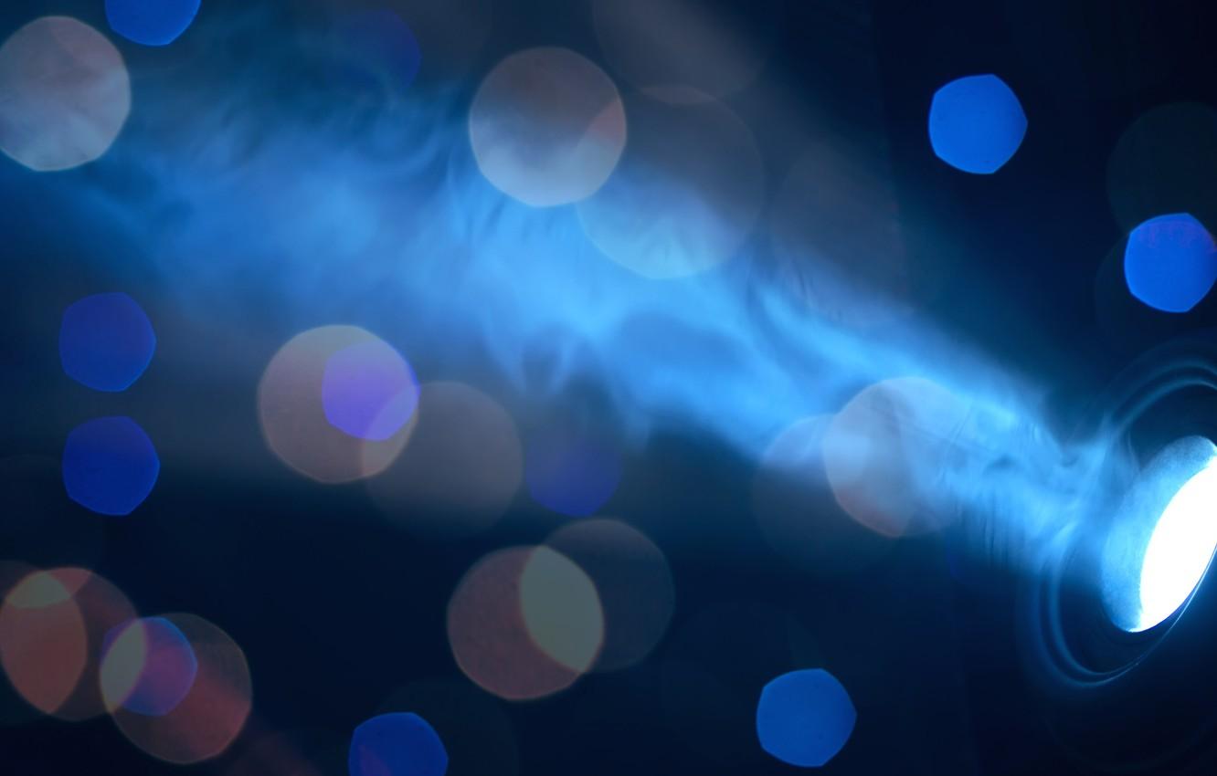 1332x850 Wallpaper light, blue, background, bokeh image for desktop, section разное