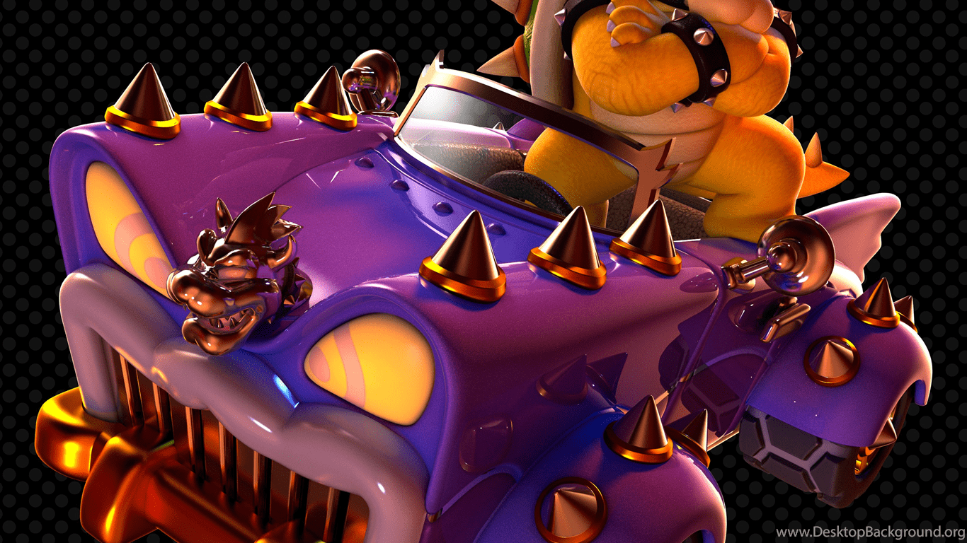 1366x768 More Like Bowser's Car Wallpaper Super Mario 3D World. Desktop Background
