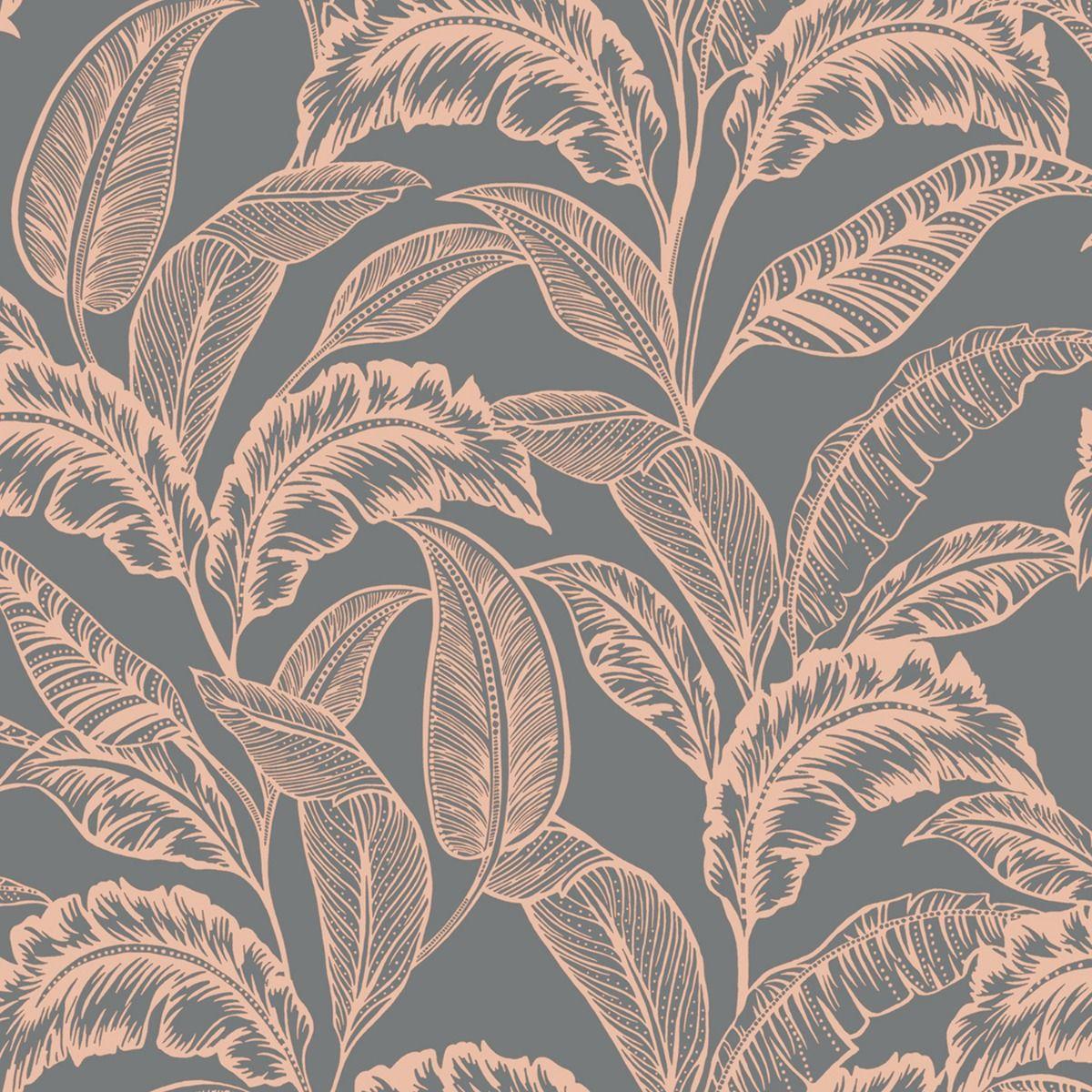 1200x1200 Mozambique Wallpaper Grey / Rose Gold Accessorize 275130