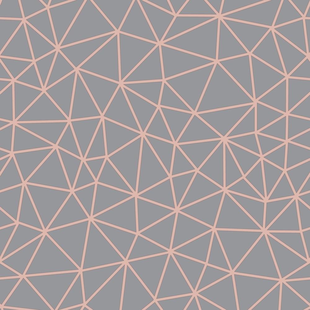 1000x1000 Rasch Symmetry Lines Rose Gold Grey Wallpaper 310023