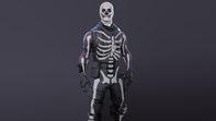 3840x2160 Skull Trooper 4K 8K HD Fortnite Battle Royale Wallpaper