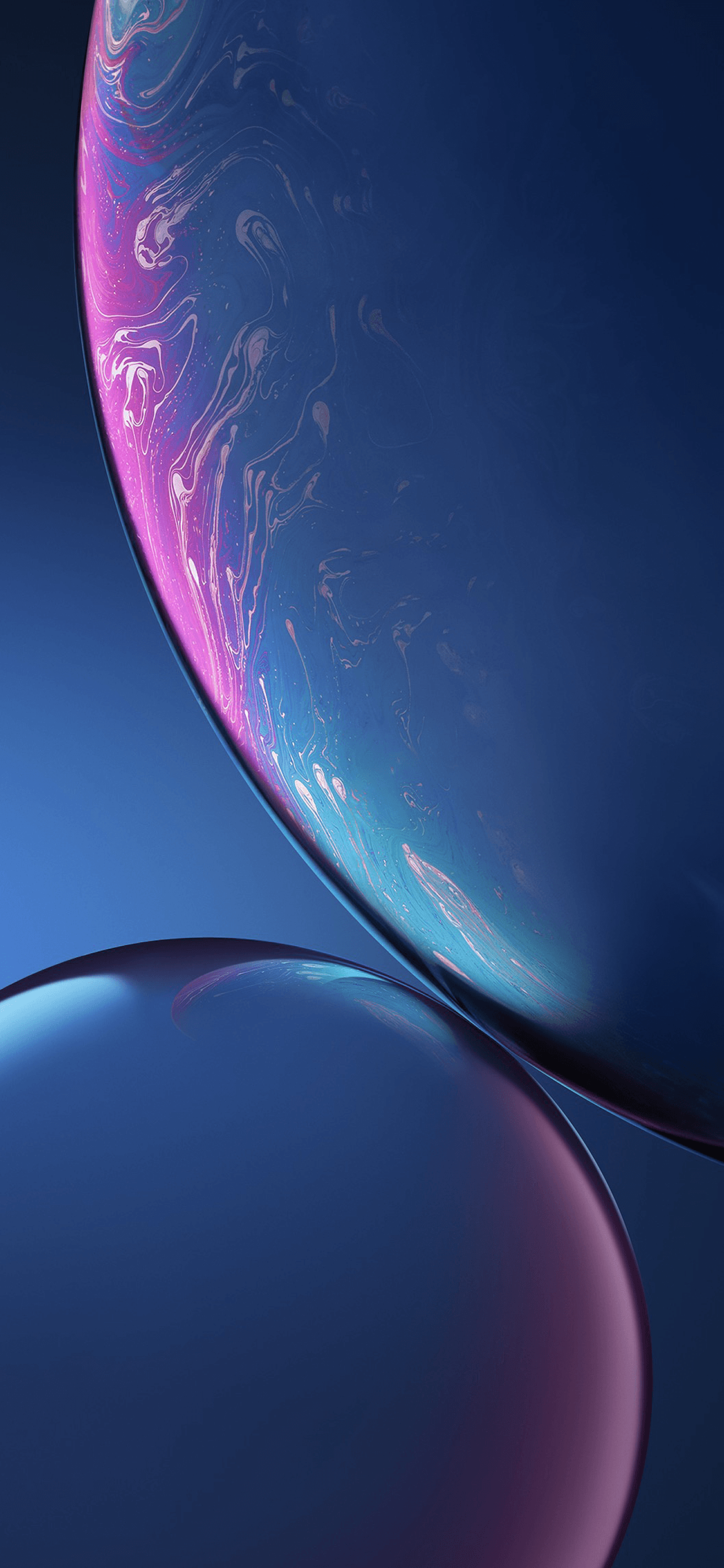 1125x2436 iPhone X Planets Wallpaper