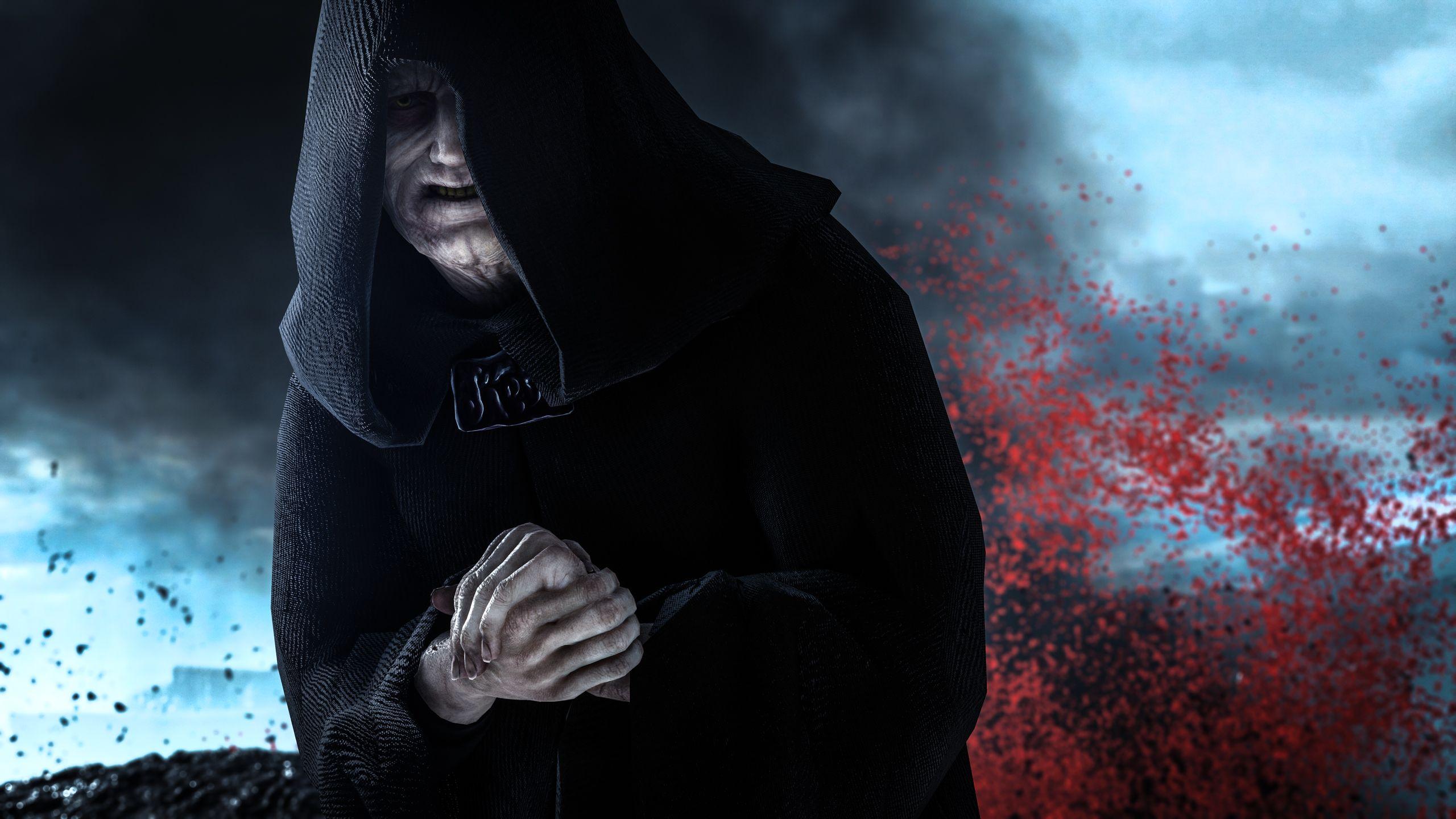2560x1440 Emperor Palpatine Desktop Wallpaper