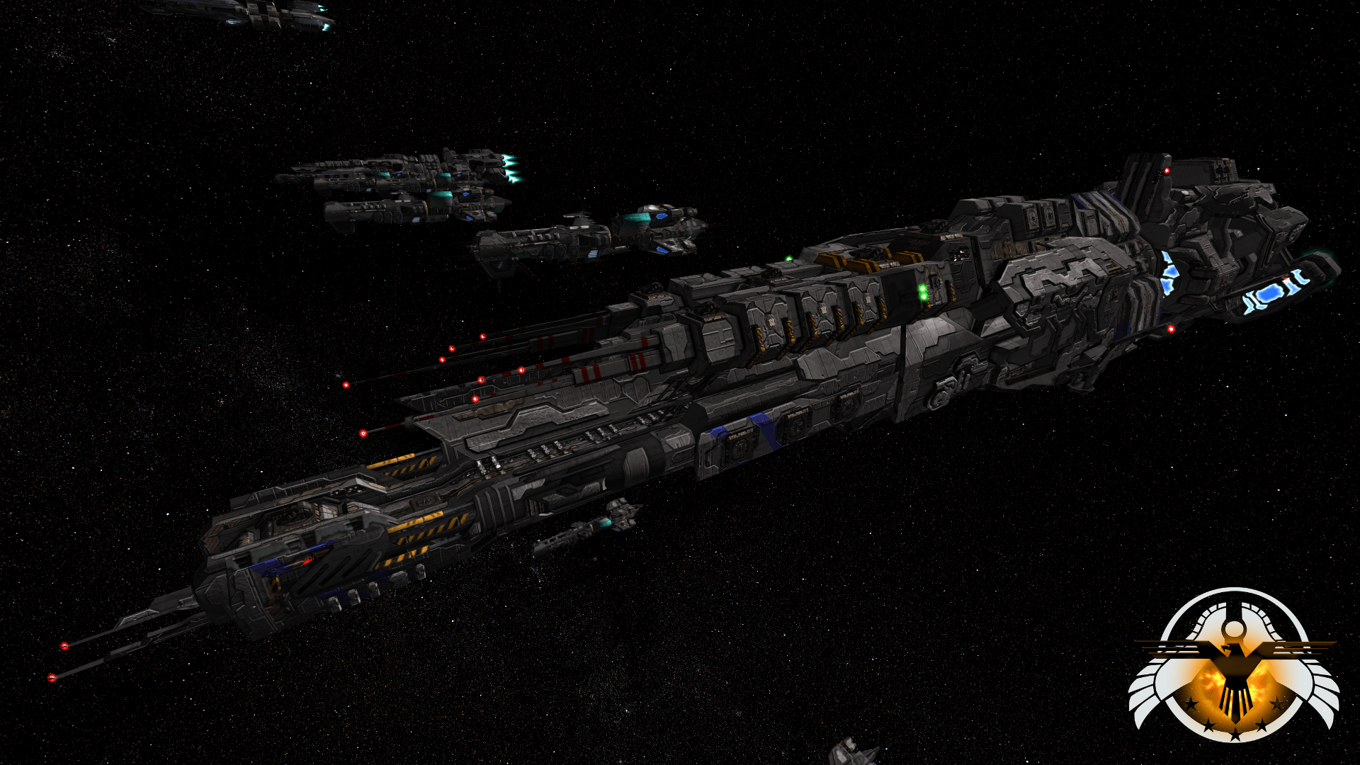 1920x1080 Wallpaper image : Blue Planet mod for Homeworld 2