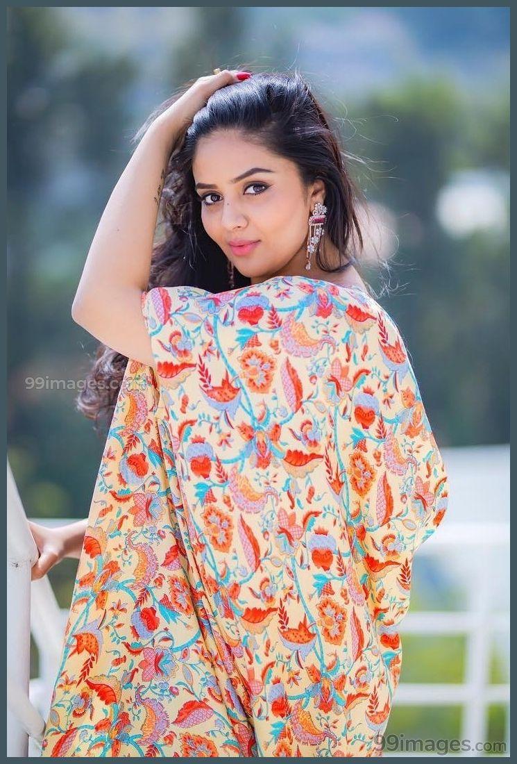 745x1100 Sreemukhi Beautiful HD Photo & Mobile Wallpaper HD (Android IPhone) (1080p) -. Most Beautiful Indian Actress, Beautiful Indian Actress, India Beauty Women