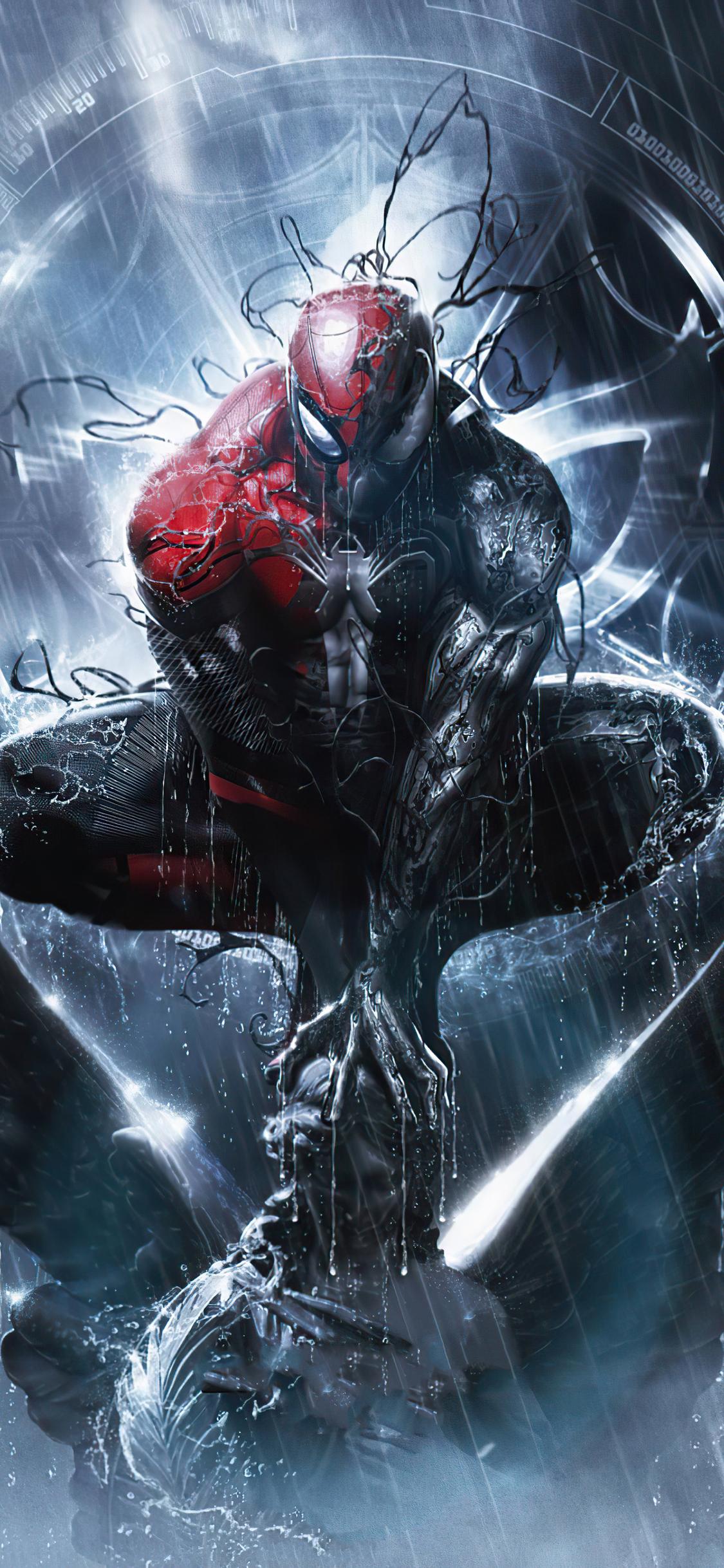 1125x2436 Symbiote Spiderman Comic Book Series 4k iPhone XS, iPhone iPhone X HD 4k Wallpaper, Image, Background, Photo and Picture