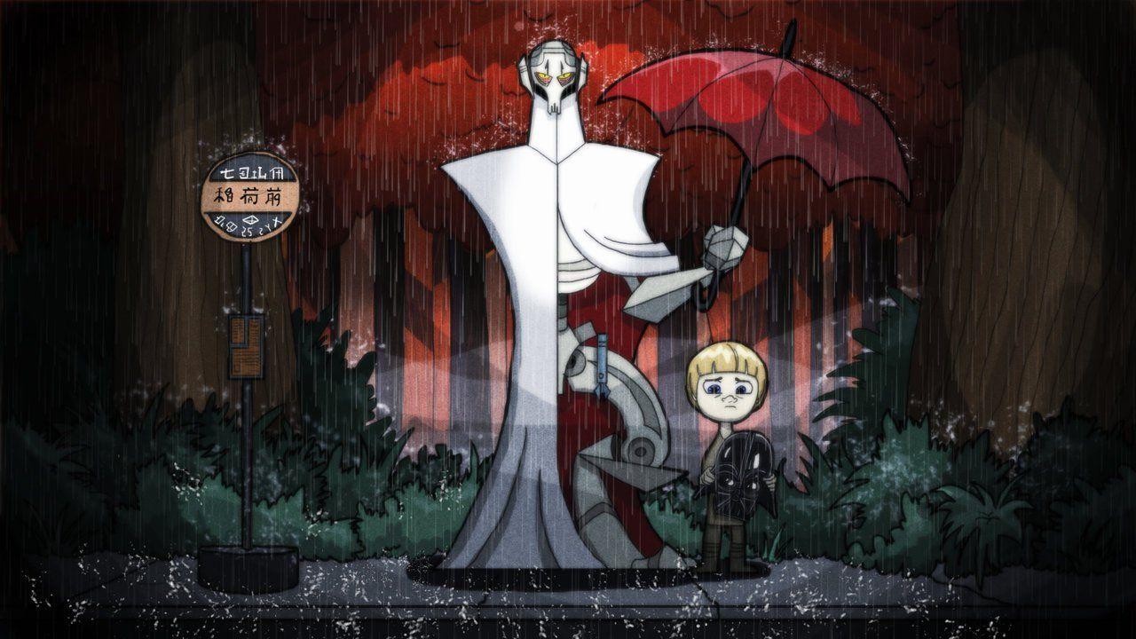 1280x720 Totoro Bus Stop Wallpaper