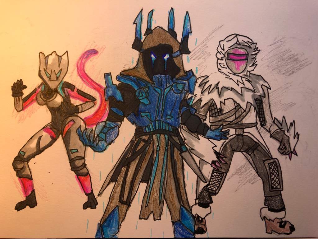 1024x768 Season 7 skins that I drew. Fortnite: Battle Royale Armory Amino