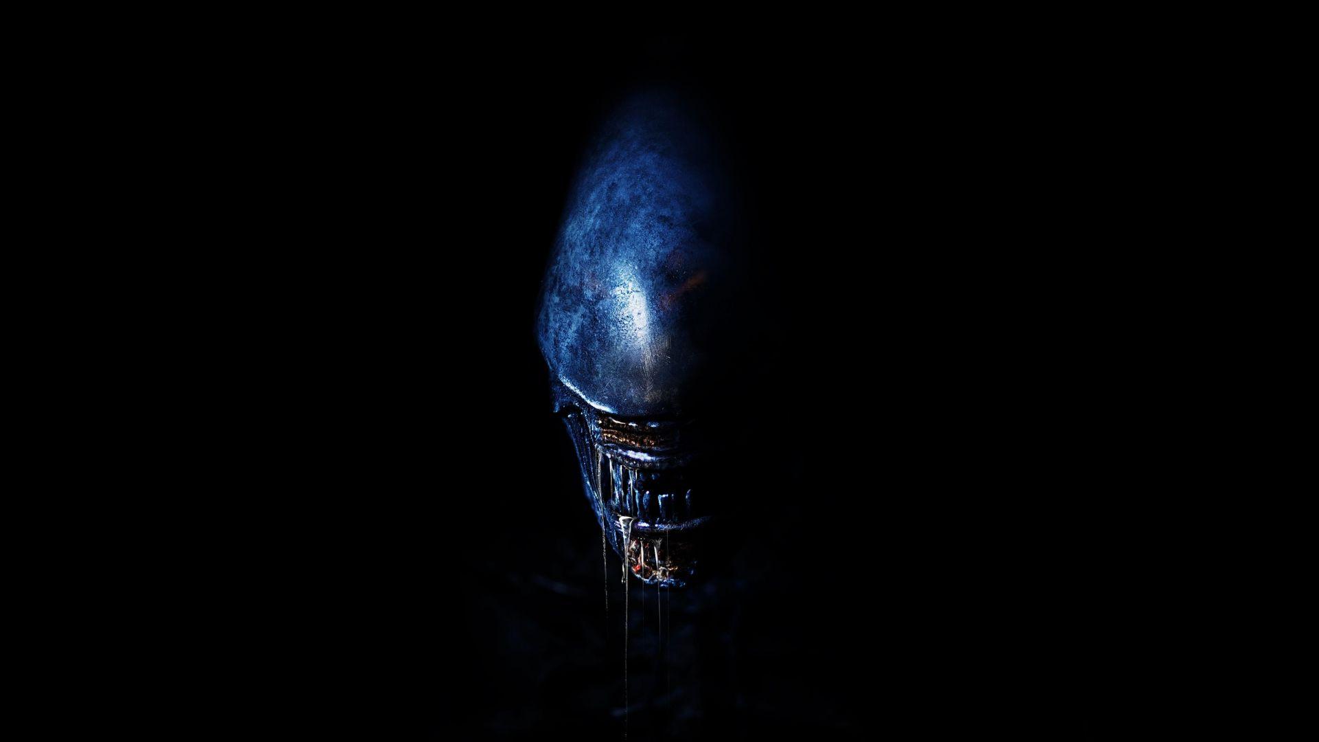 1920x1080 Dark Alien 3D Desktop HD Wallpaper