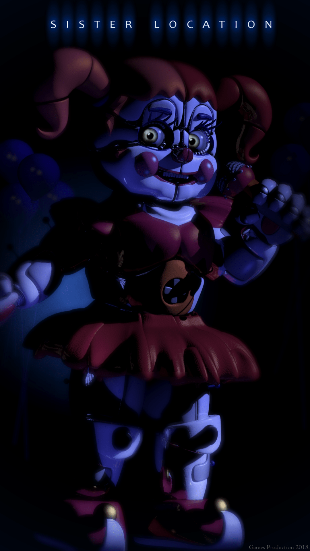 1080x1920 Video Game Five Nights At Freddy's: Sister Location