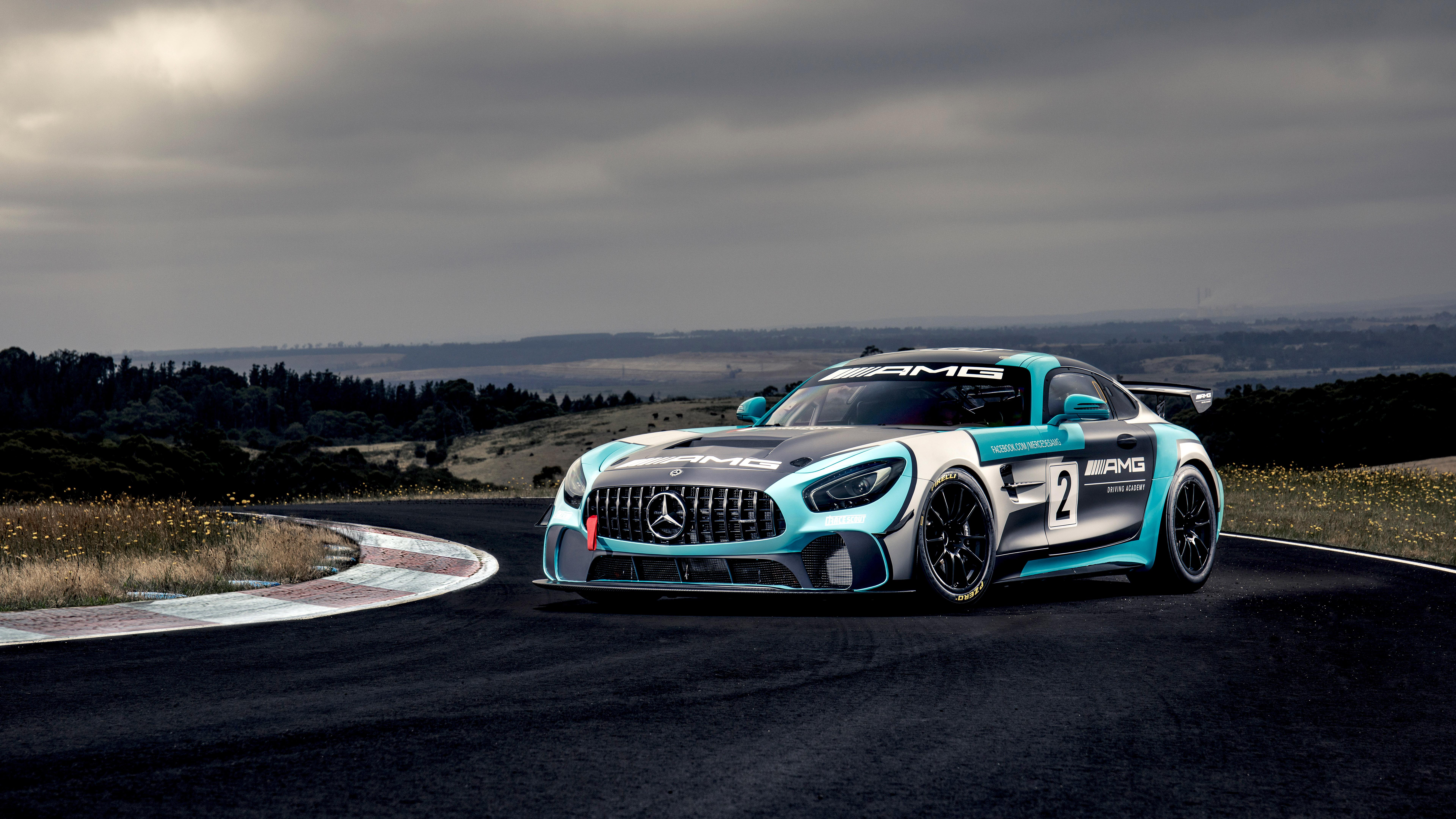 7680x4320 Mercedes AMG GT4 4K 8K Wallpaper. HD Car Wallpaper