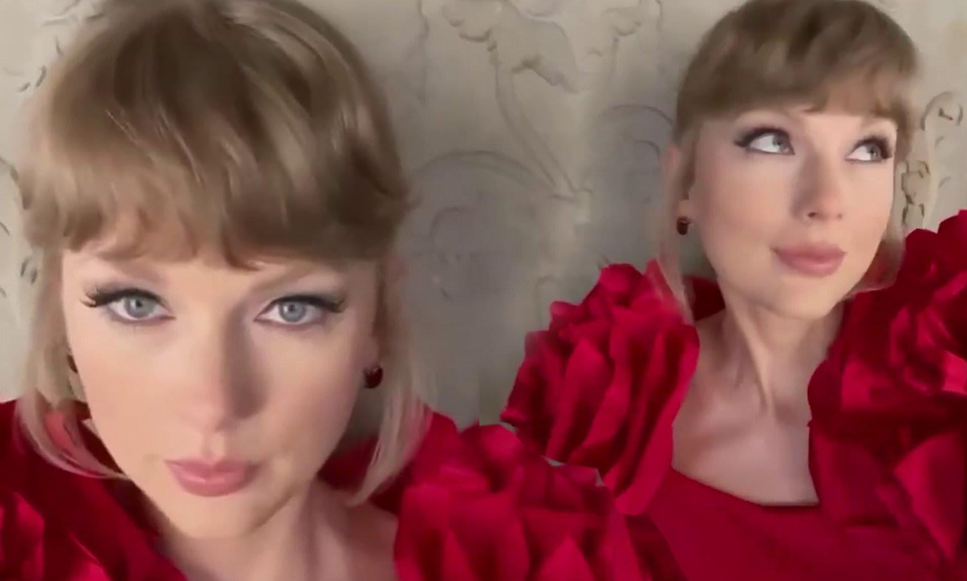 1908x1146 Taylor Swift teases Red (Taylor's Version) with new video and a promise that 'it's worth the wait'. Daily Mail Online