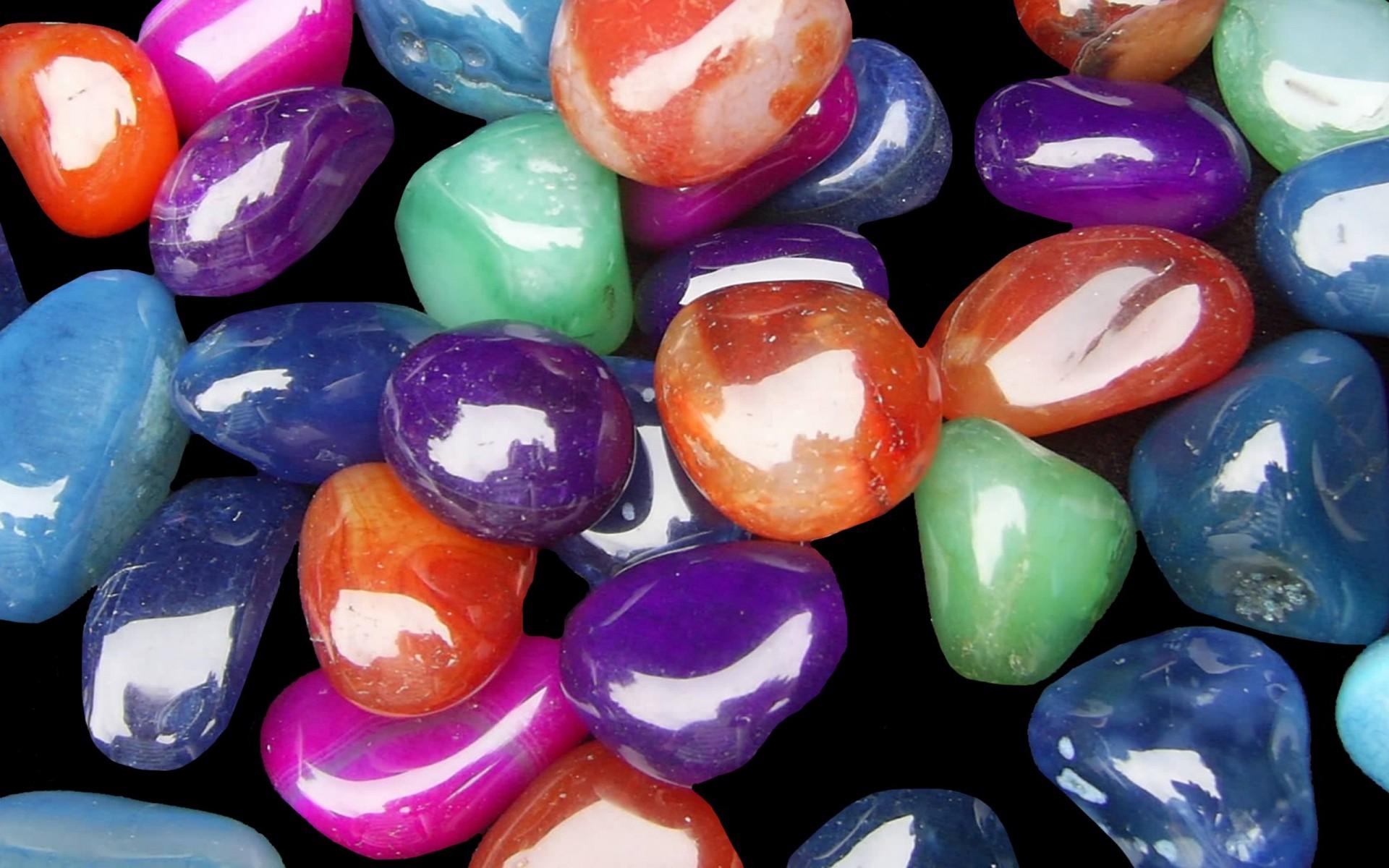1920x1200 Agates Semi Precious Stones Of Different Colors, Are Used When There Is Humanity And Lucky Charms Wallpaper HD :