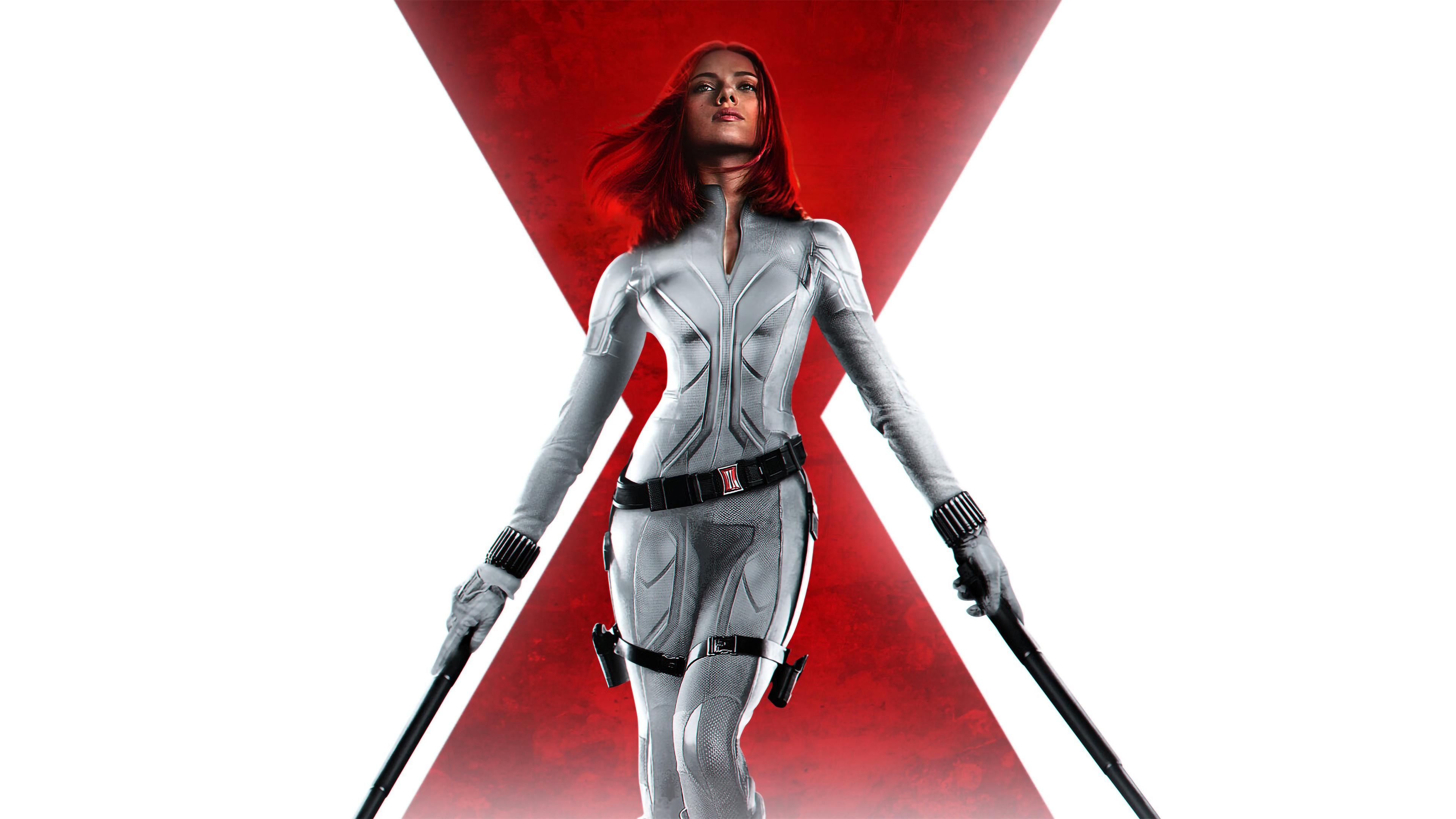 3840x2160 Black Widow, Movie, Scarlett Johansson, 4K wallpaper HD Wallpaper