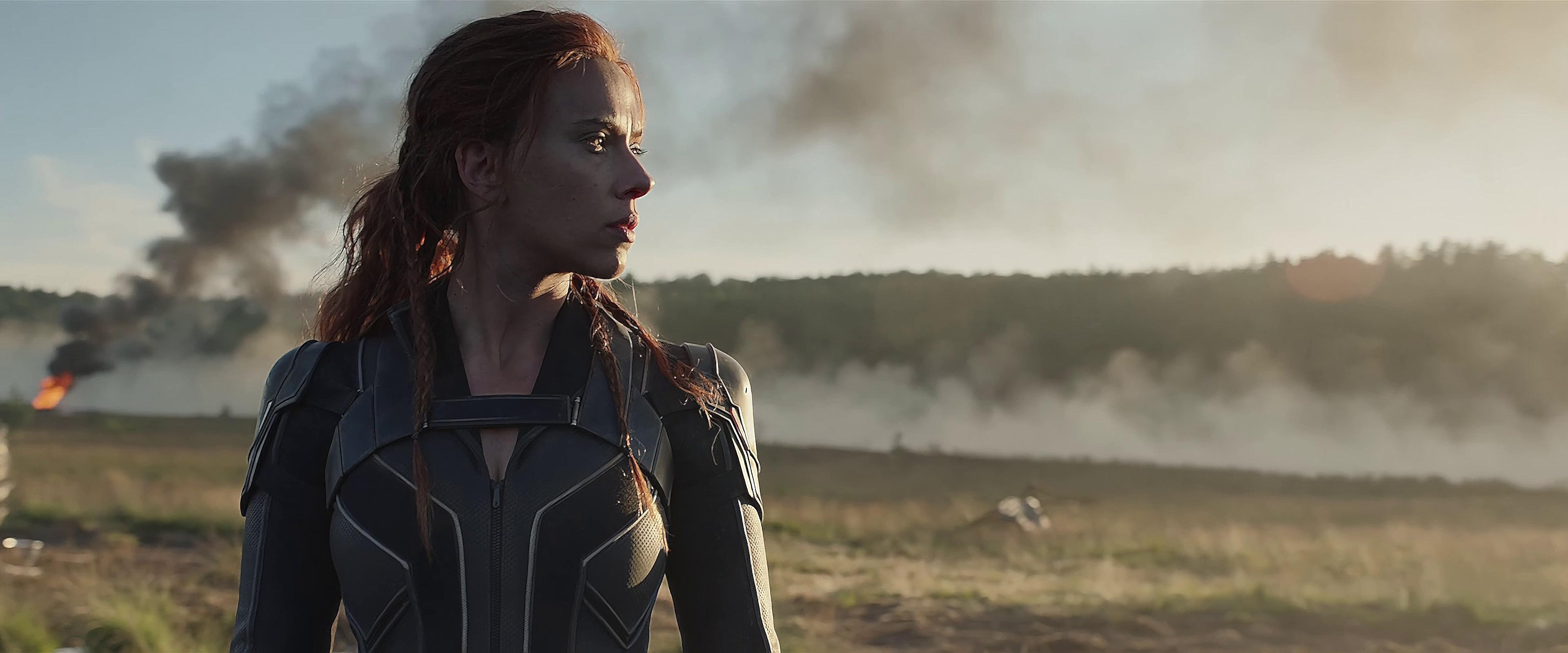 3840x1600 4K screencaps + Fanart from Black Widow (2021) and a new poster