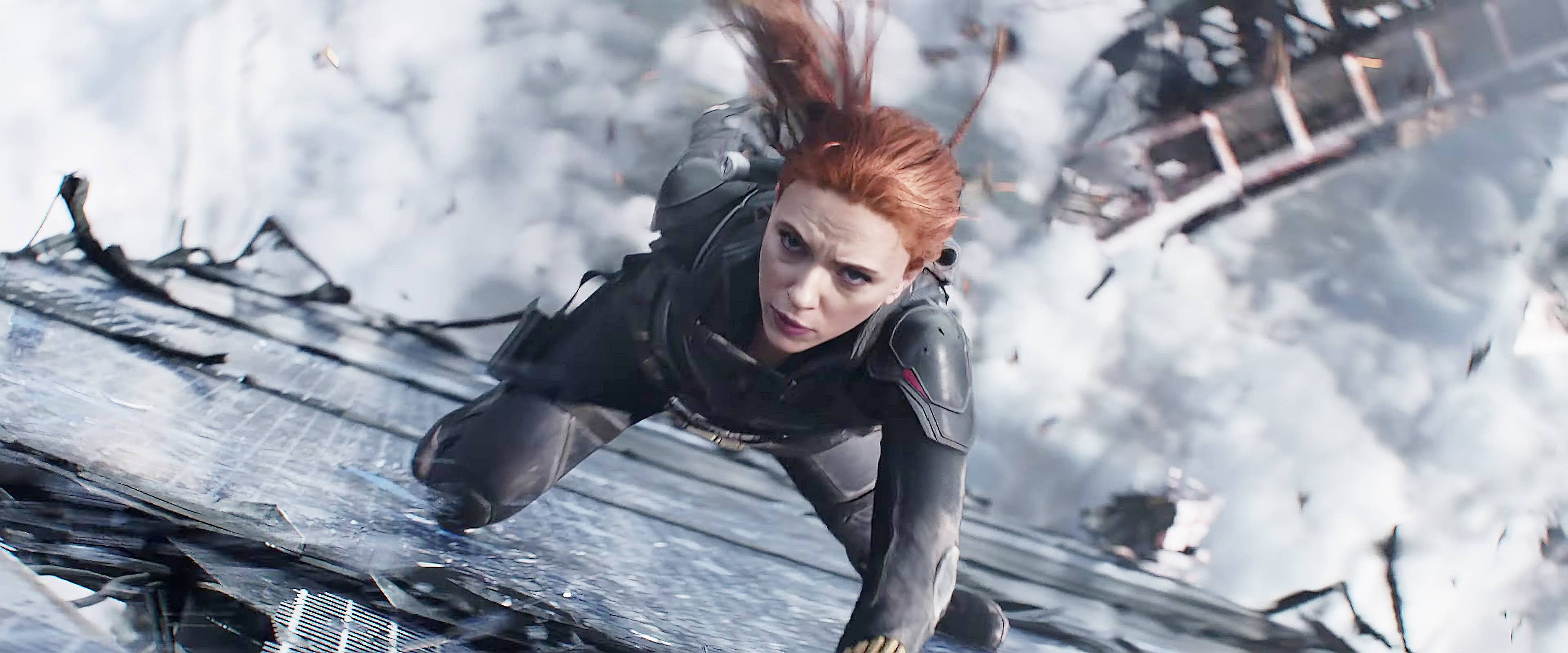 3840x1600 4K screencaps + Fanart from Black Widow (2021) and a new poster