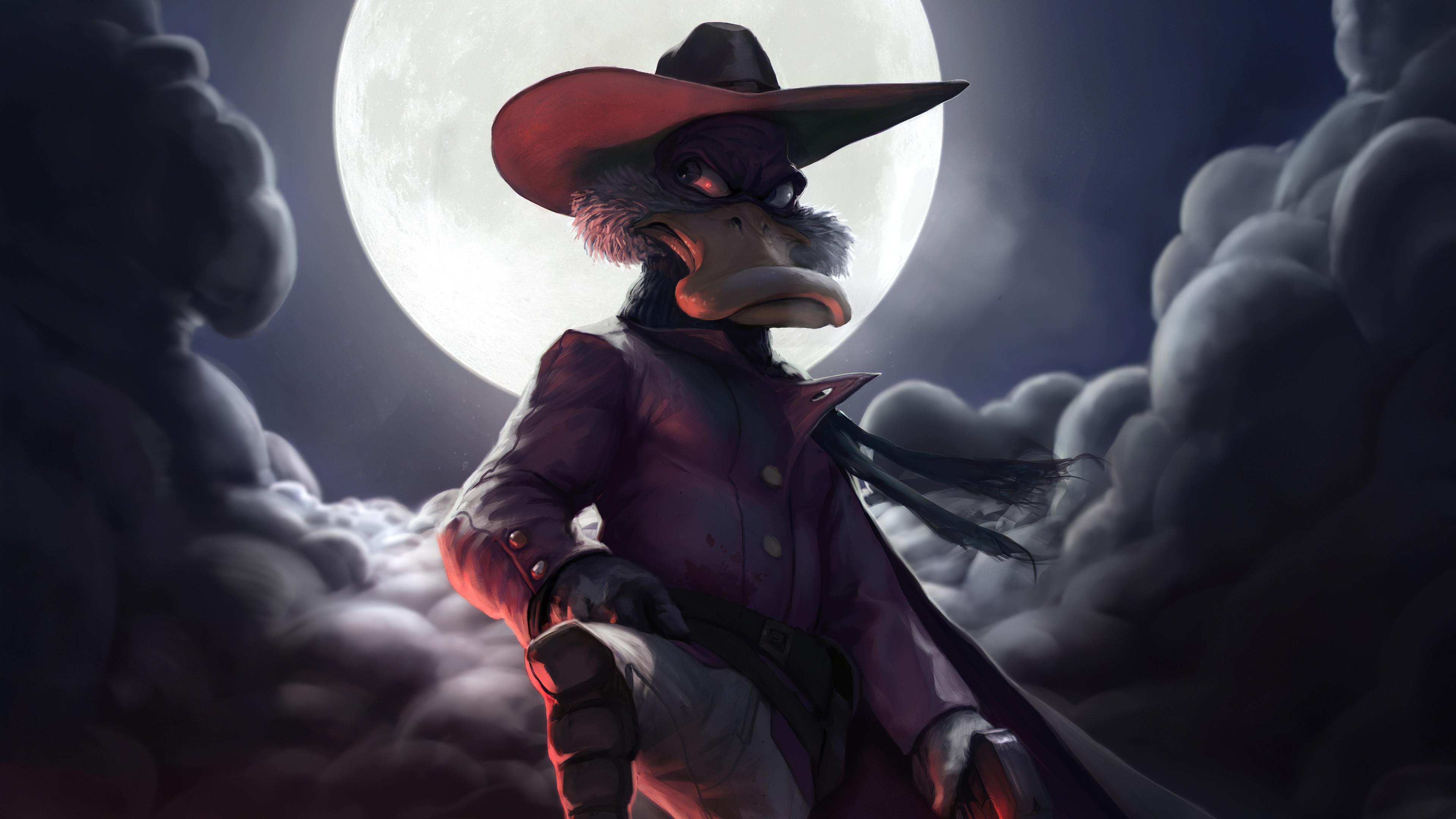 3840x2160 Wallpaper 4k Darkwing Duck Art Wallpaper