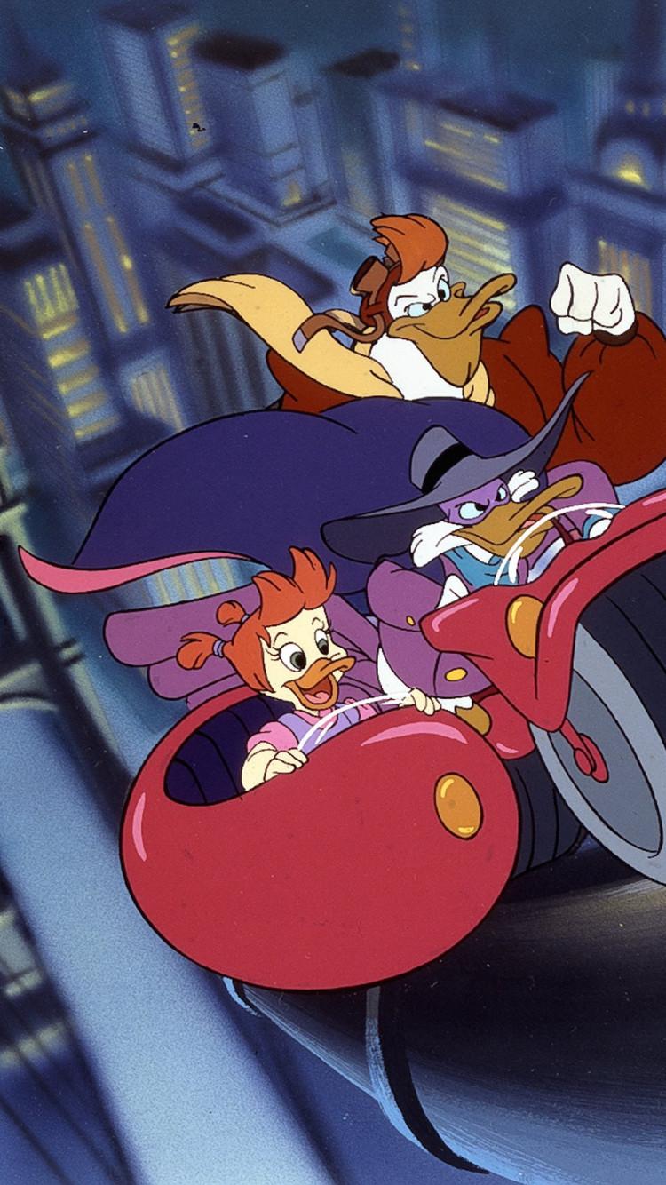 750x1334 Darkwing Duck HQ Background Wallpaper 26185