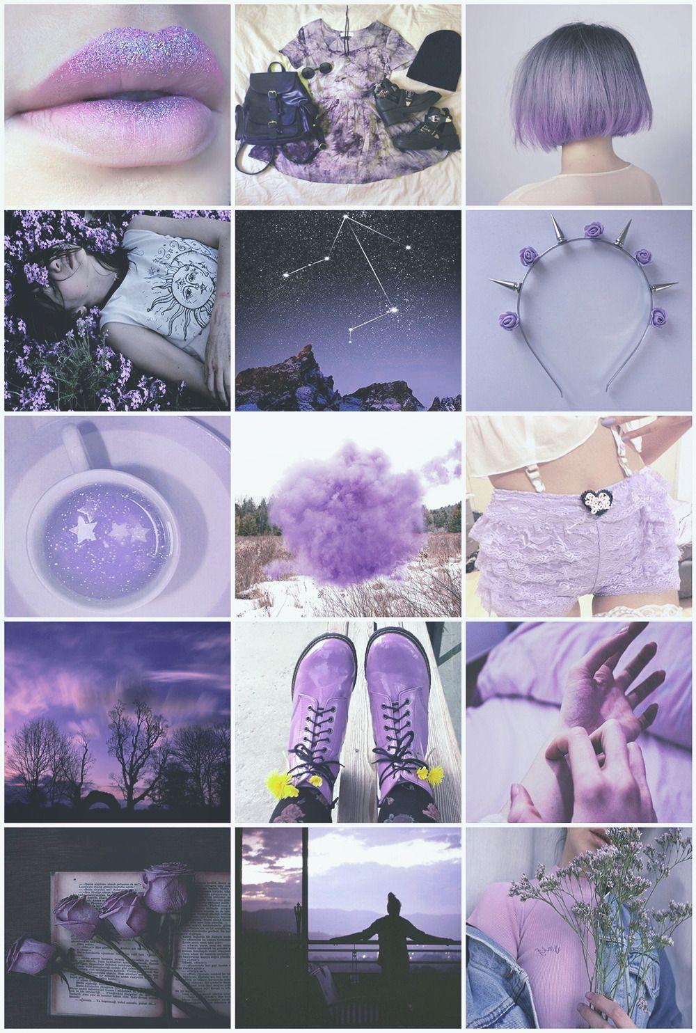1000x1484 oc purple lilac lavender pastel grunge goth libra girl Aesthetic moodboard. Lavender aesthetic, Purple aesthetic, Purple goth aesthetic