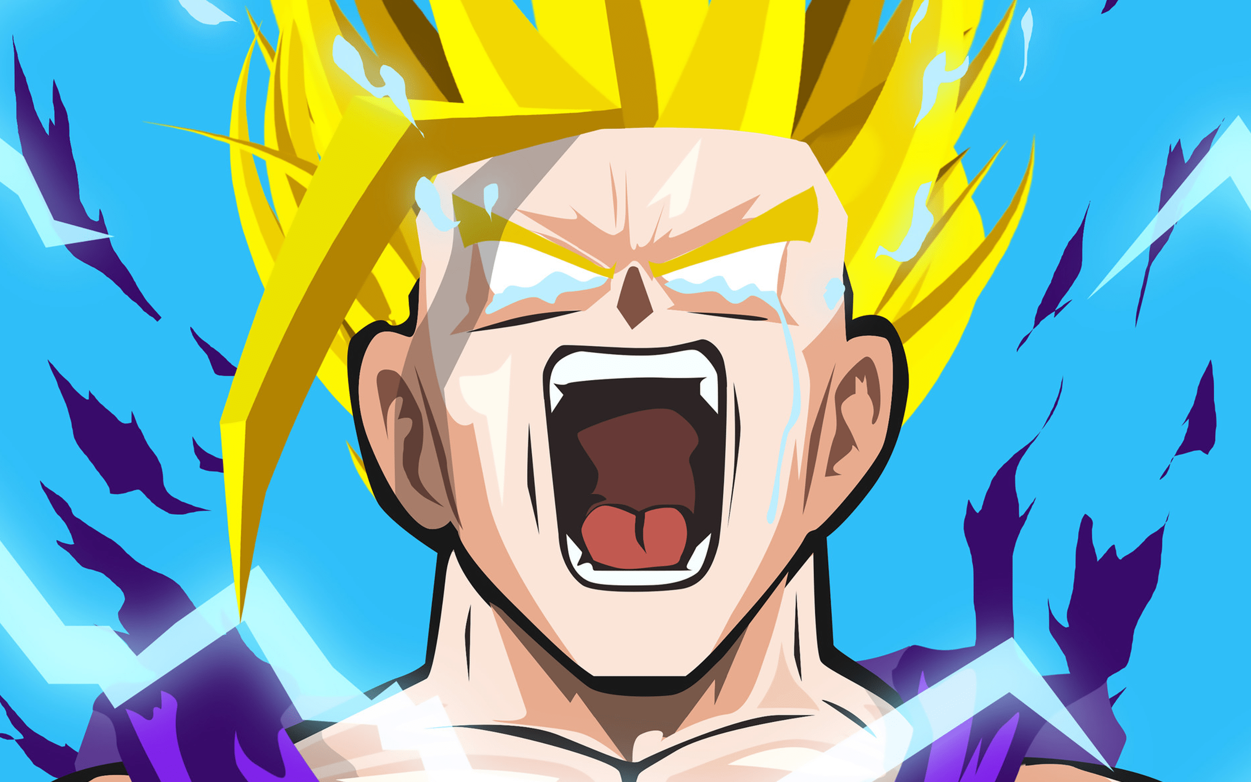 2560x1600 Gohan (Dragon Ball), Super Saiyan 2 wallpaper
