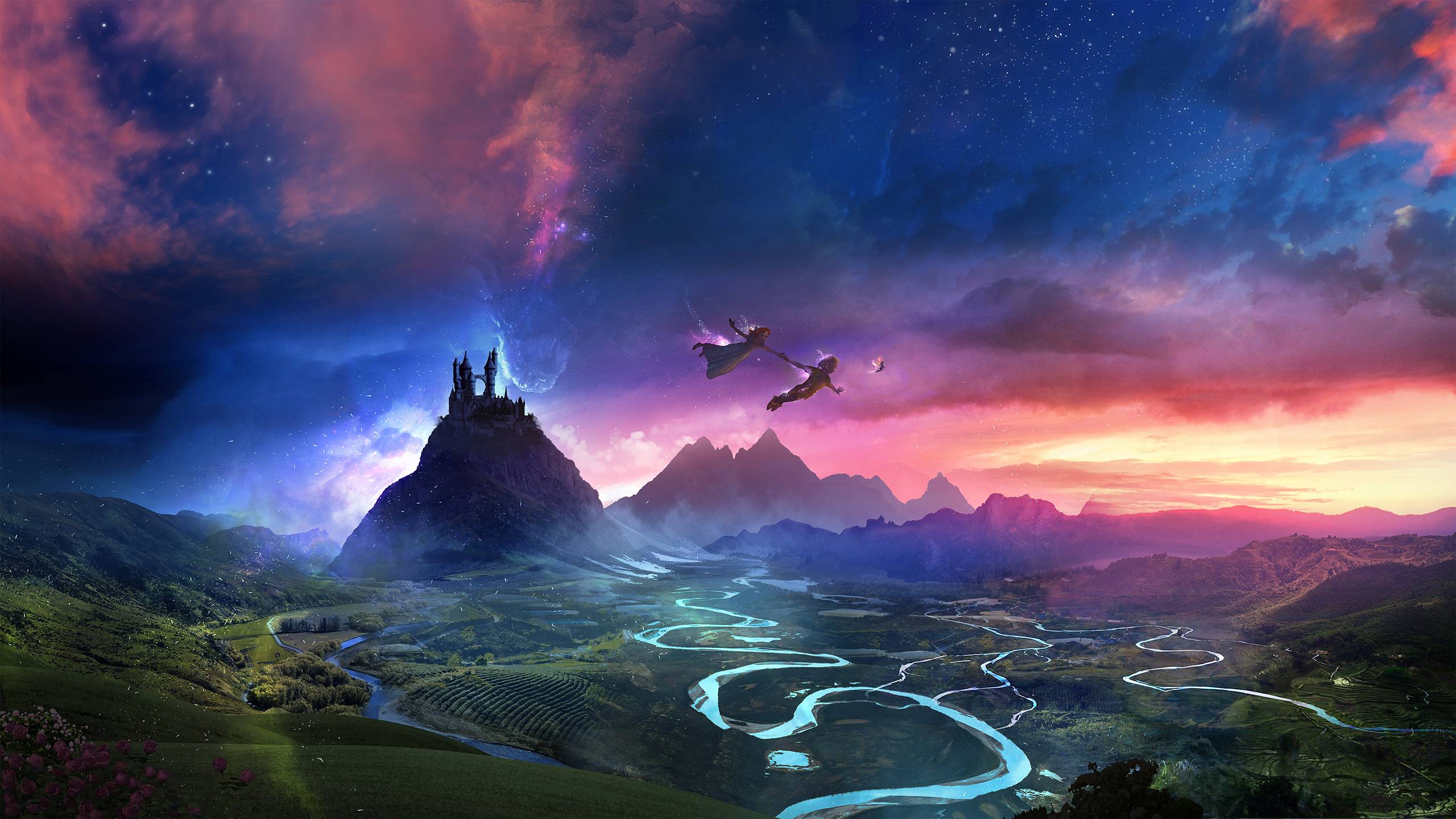 2560x1440 Peter Pan 1953 2560×1440