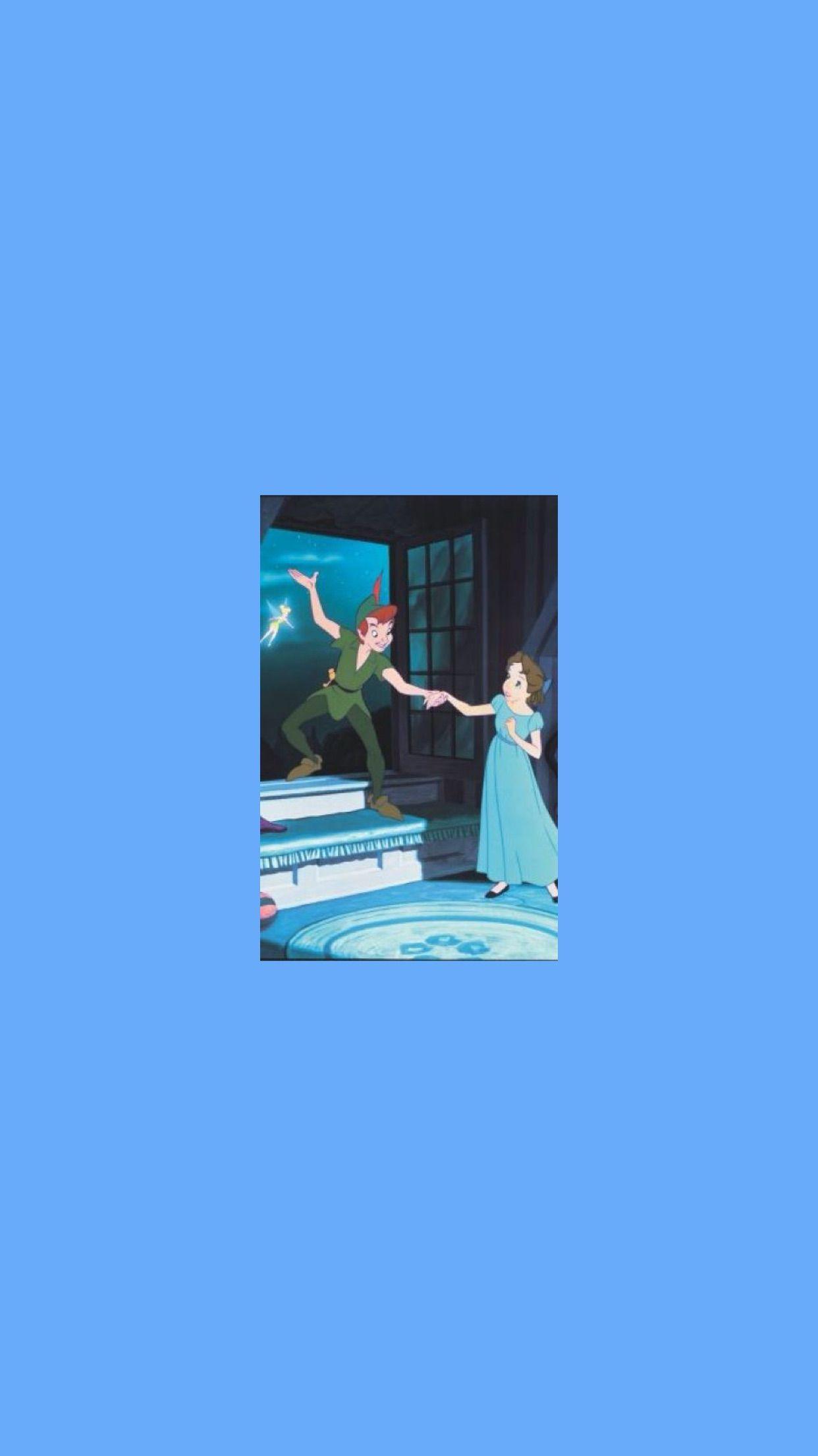 1242x2208 Peter Pan. Disney aesthetic, Disney wallpaper, Clouds disney
