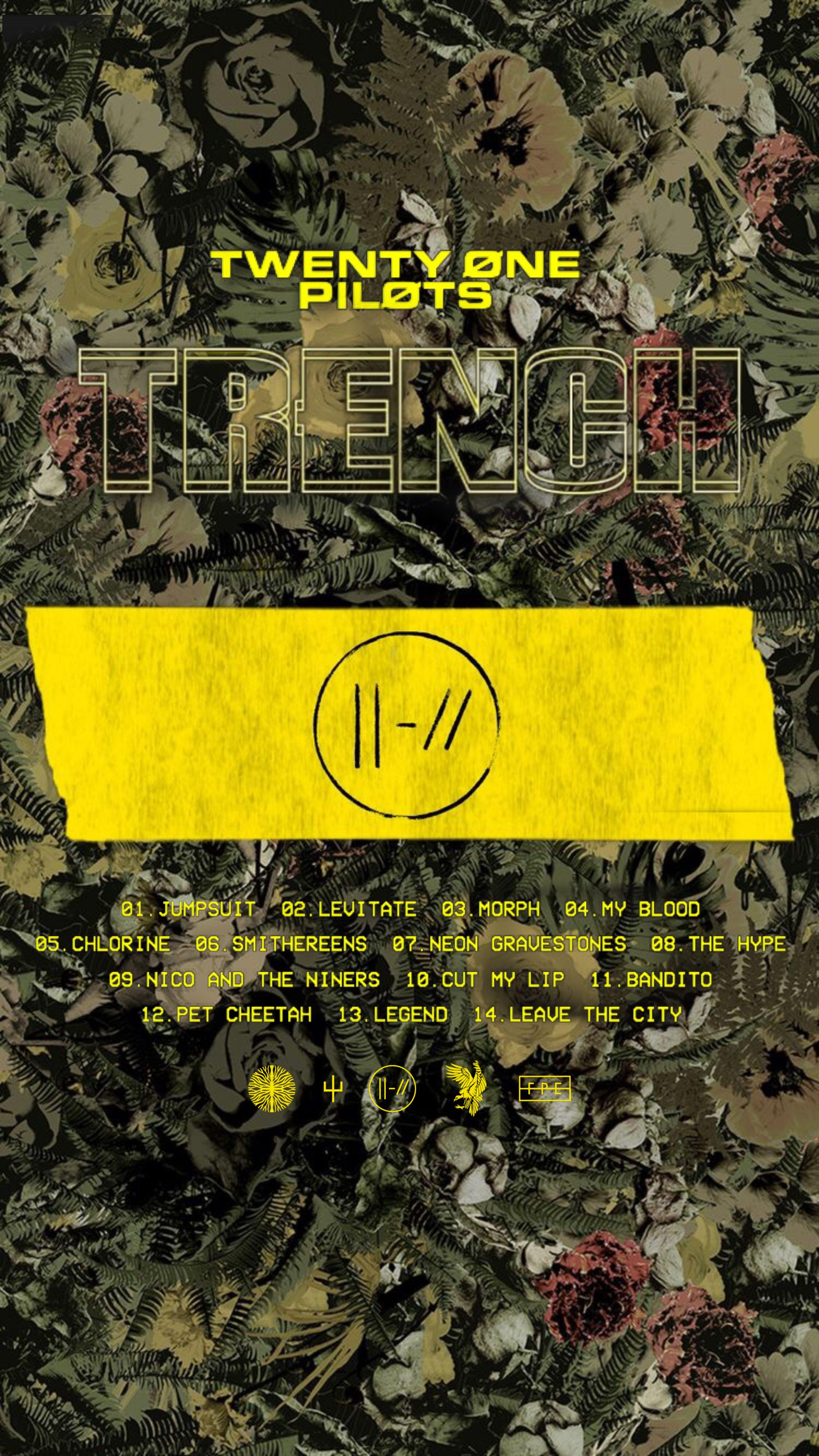 2869x5099 Twenty One Pilots Trench Wallpaper