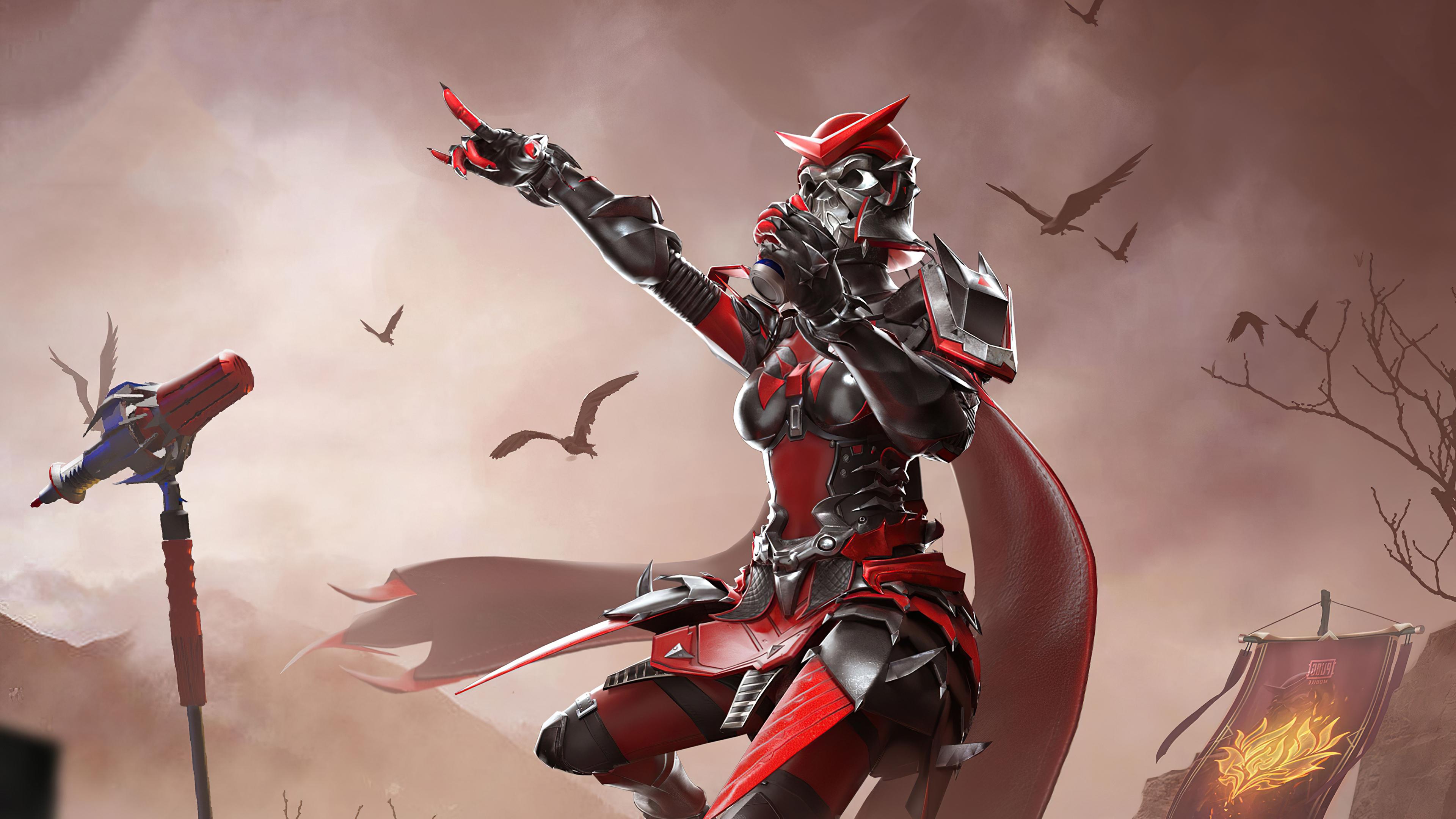 3840x2160 Wallpaper 4k Pubg Lady Of Blood 4k Wallpaper