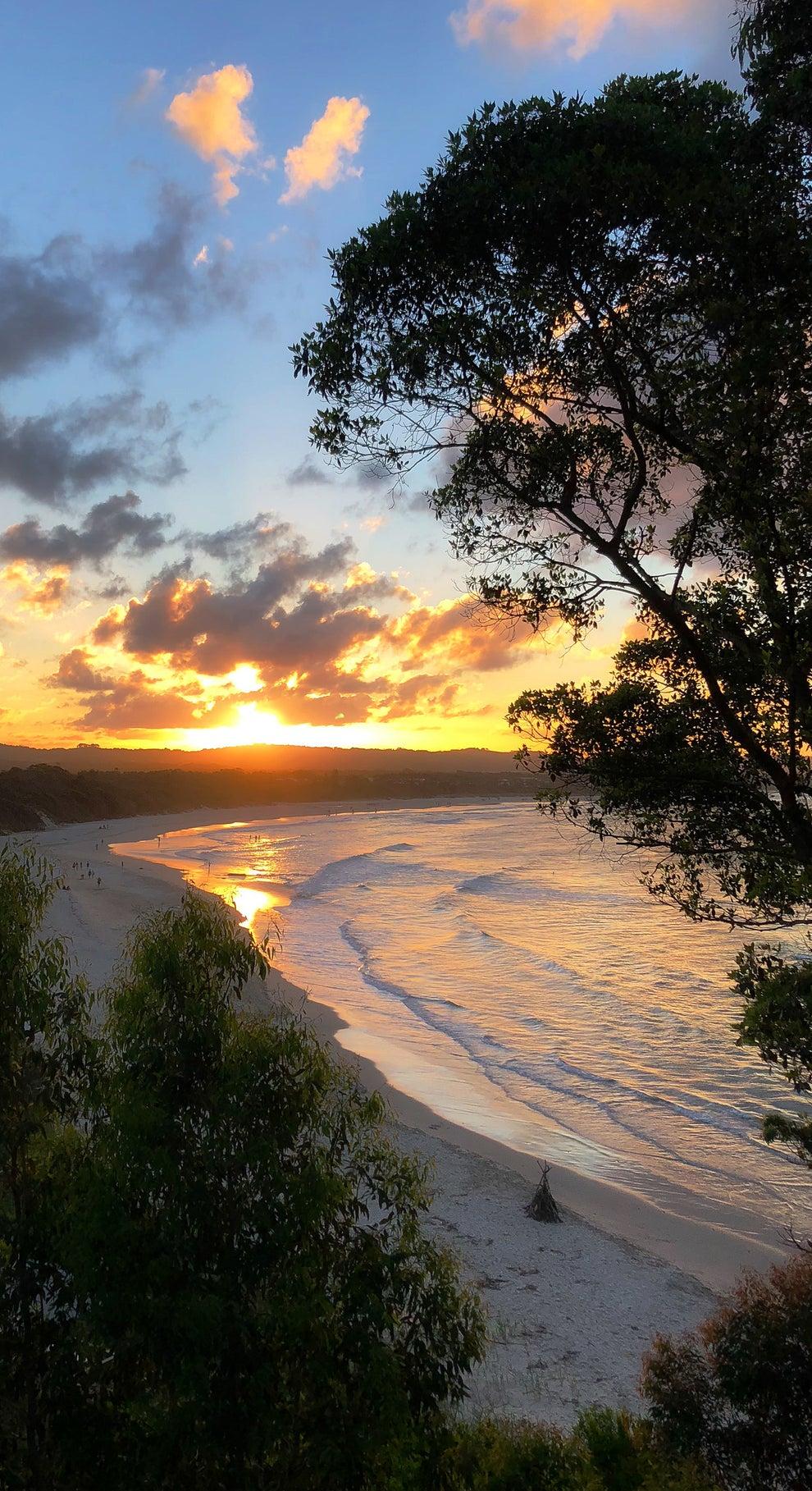 990x1817 Breathtaking Sunset Wallpaper For Your iPhone