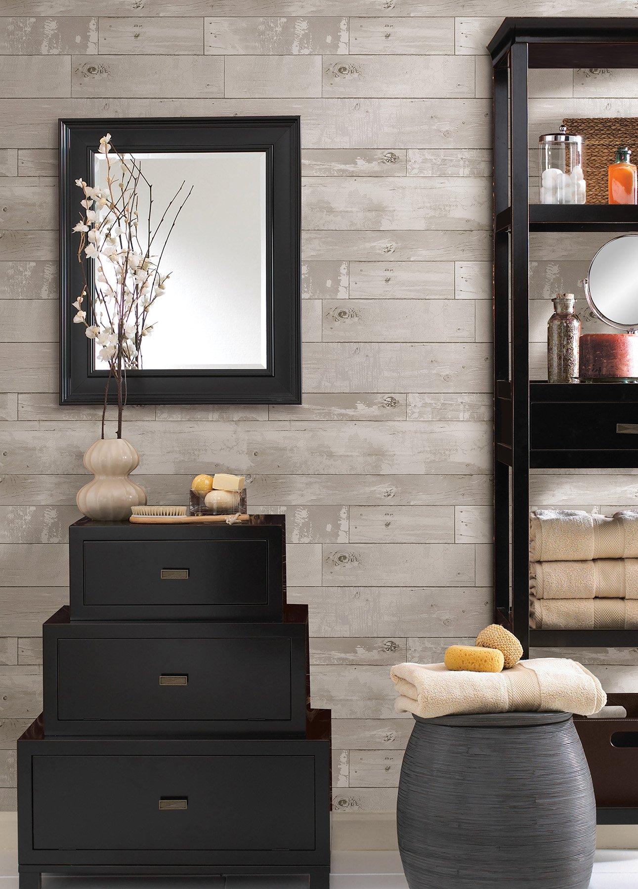 1291x1800 Ashwile Cream Wood Rustic Texture Wallpaper