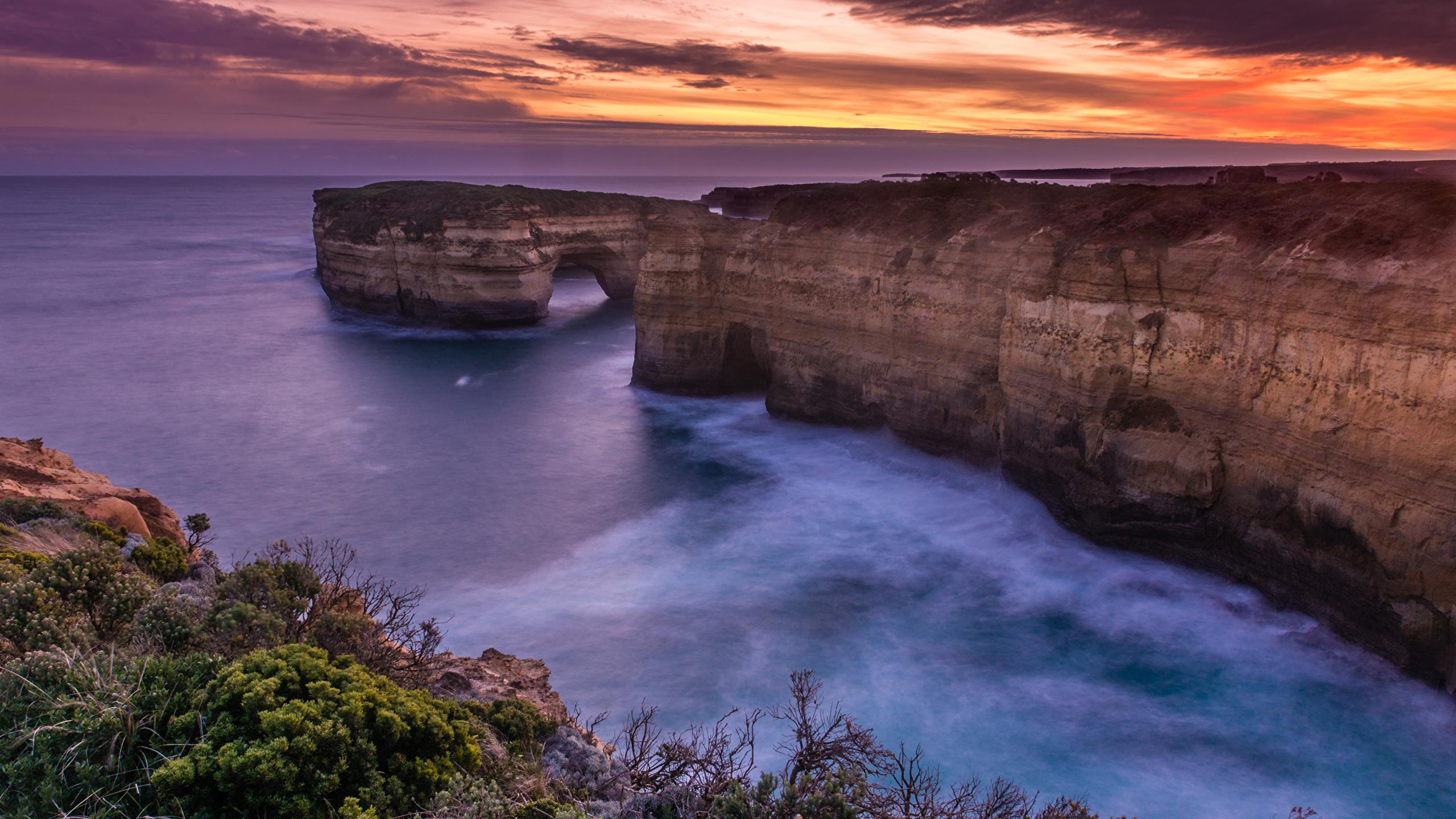 2560x1440 Desktop Wallpaper Australia Great Ocean Road Victoria 2560x1440