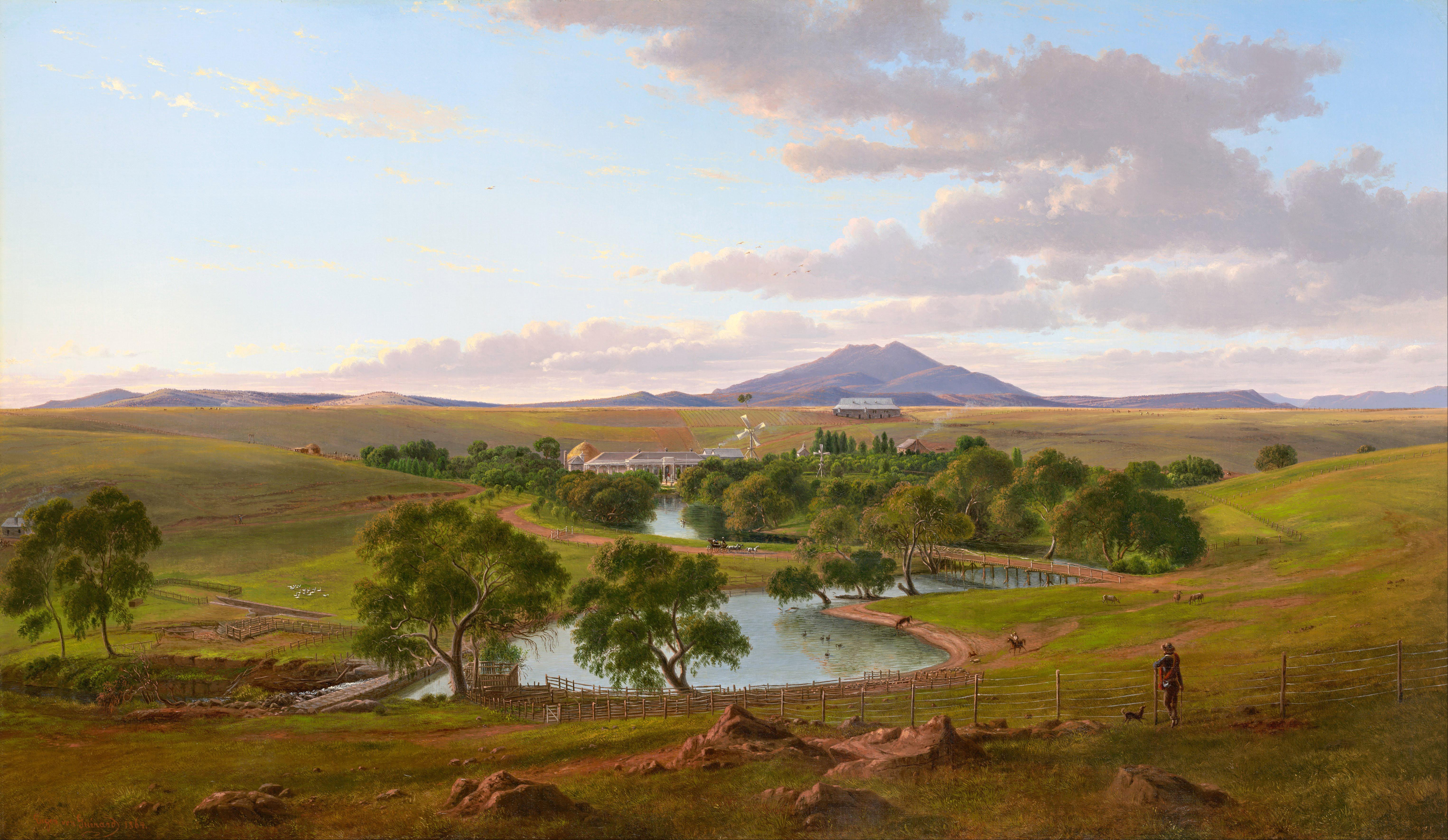 6101x3541 Landscape of Victoria, Australia image Domain photo