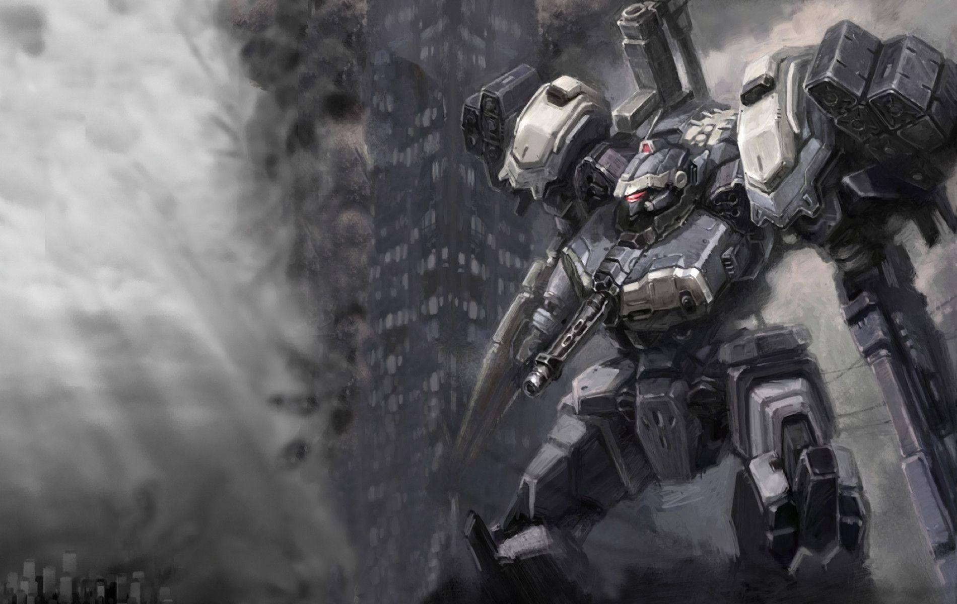 1900x1200 Mecha Wallpaper
