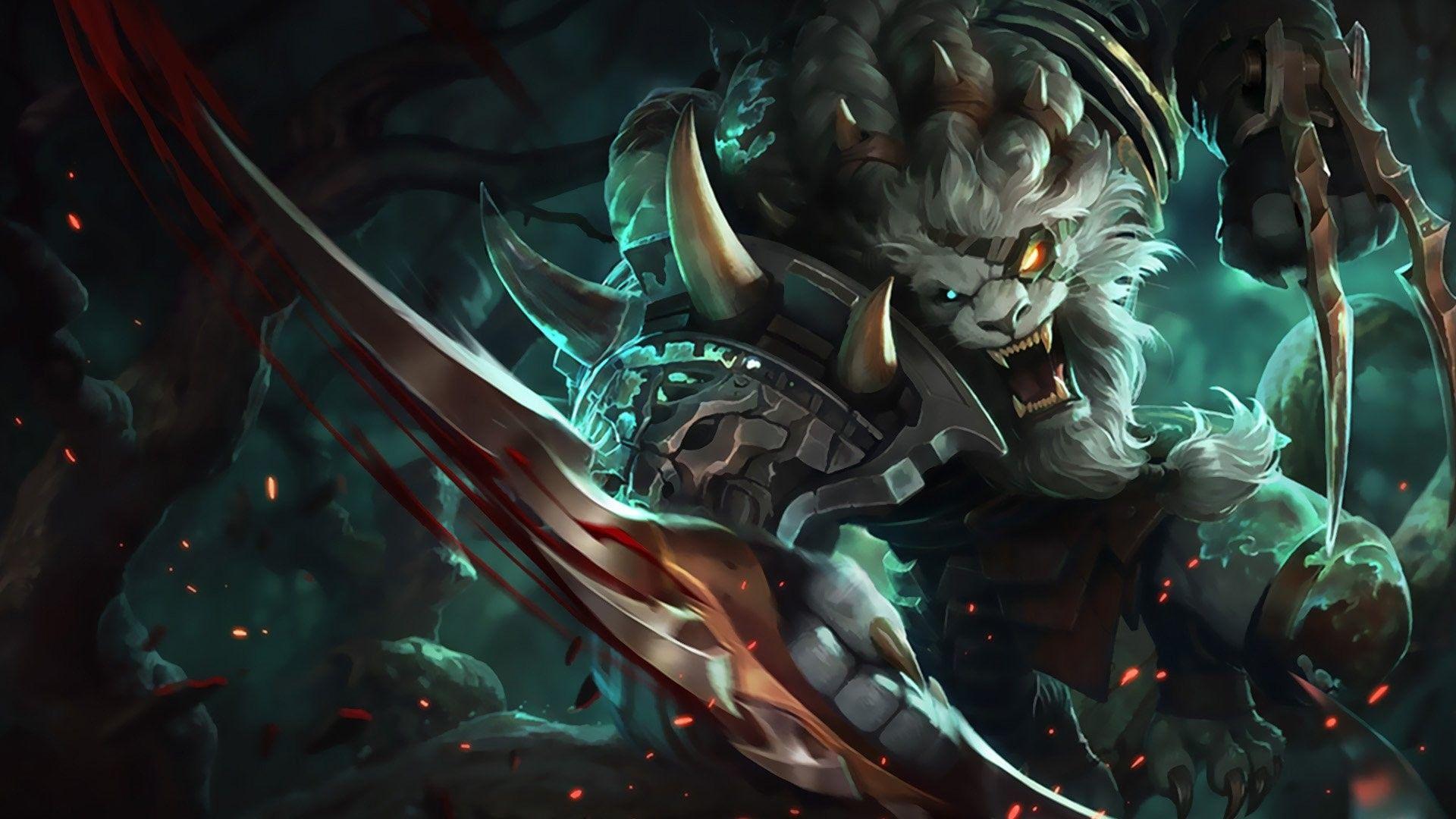 1920x1080 Rengar Wallpaper