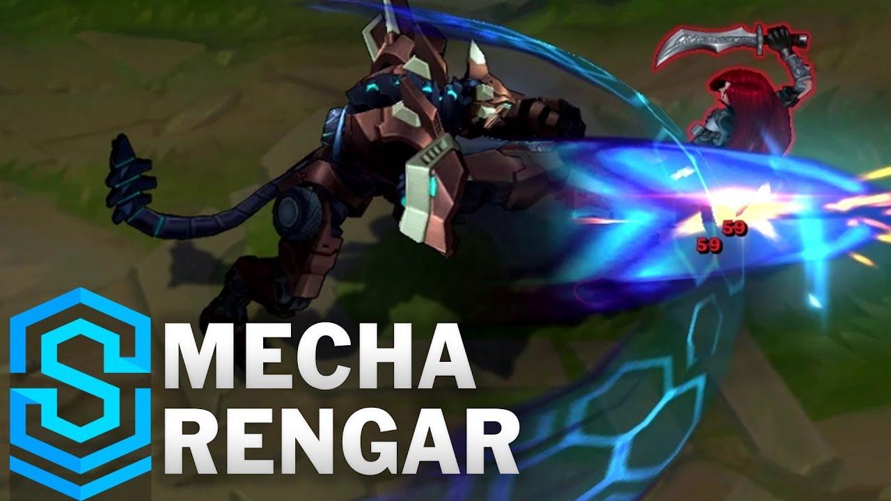 1280x720 League of Legends: Mecha Rengar skin is easily the best of series