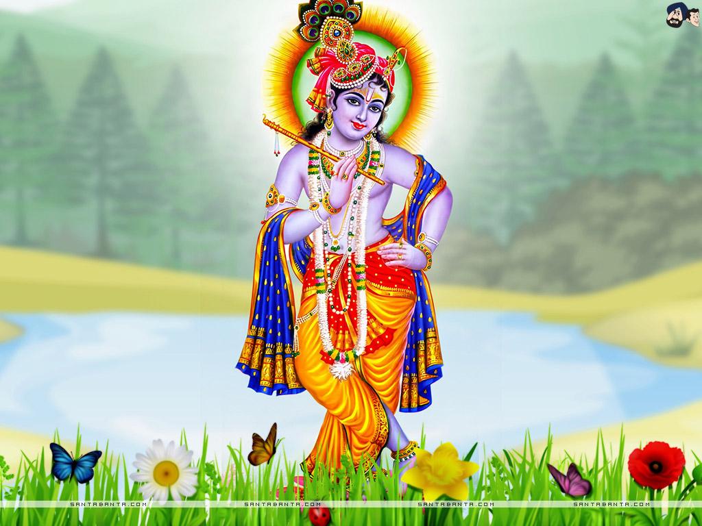 1024x768 Krishna Wallpaper