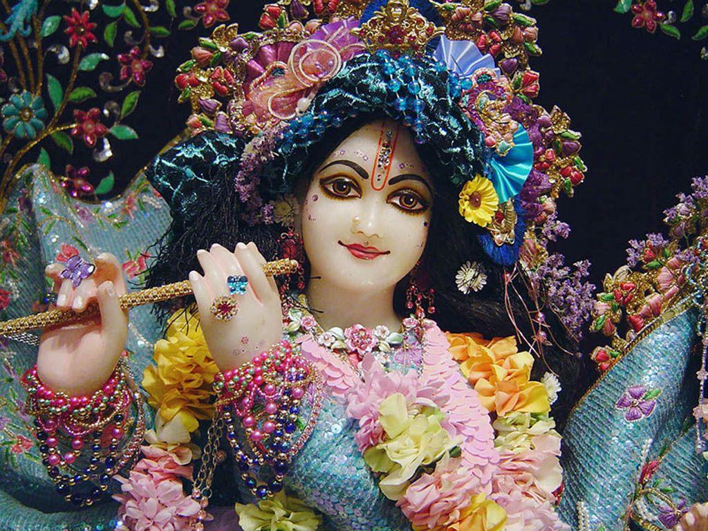 1024x768 Lord Krishna HD Wallpaper