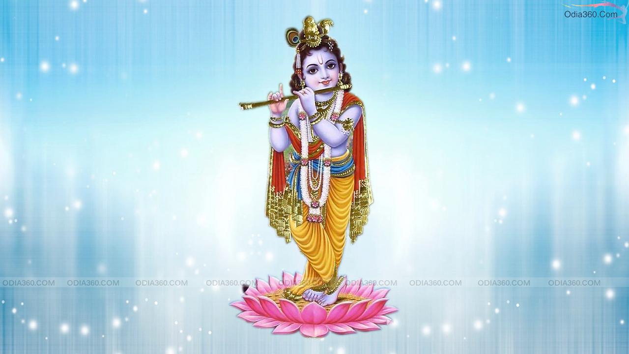 1280x720 Lord Sri Krishna HD Wallpaper Download