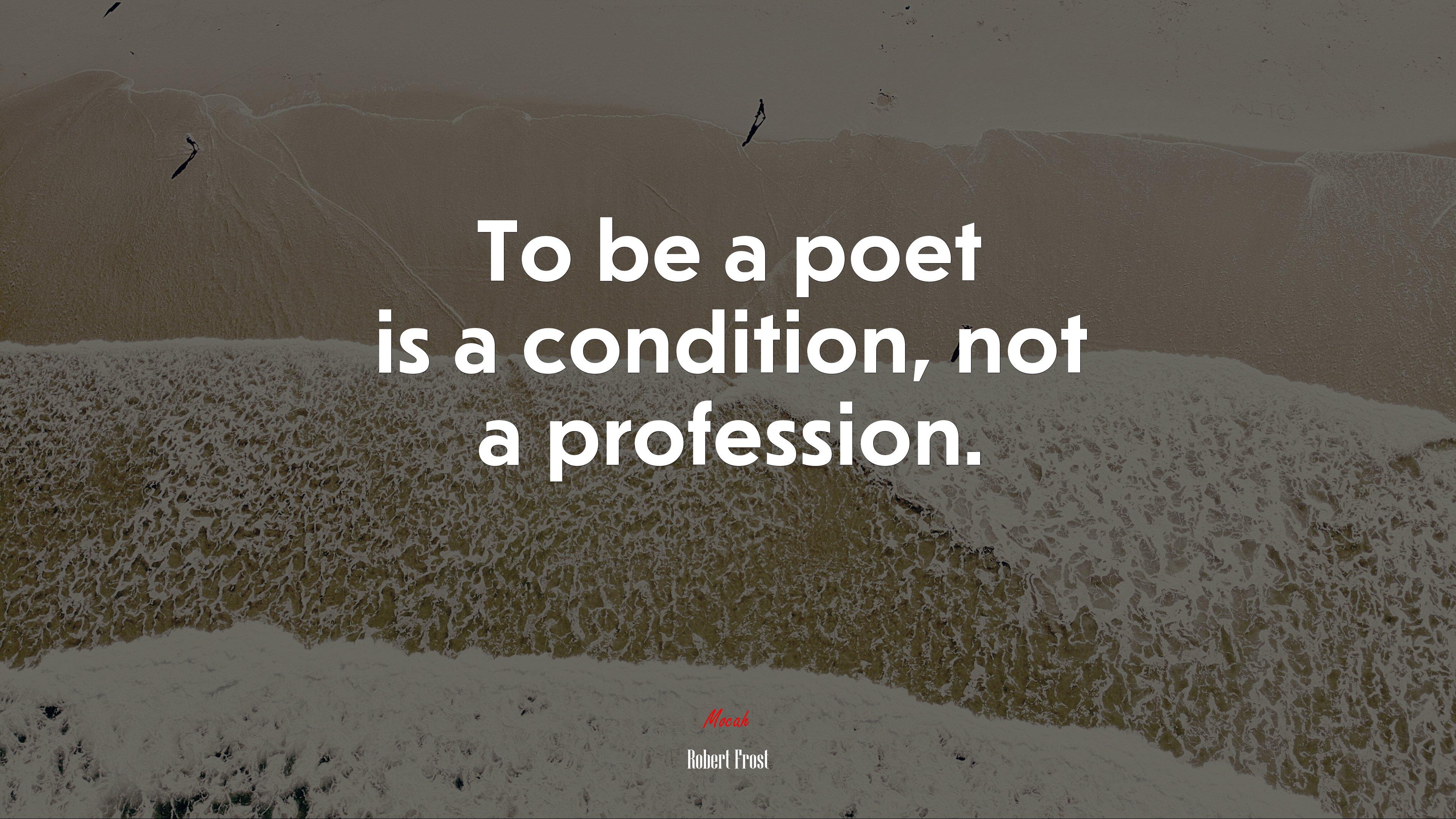 3840x2160 Robert Frost quote HD wallpaper, Background