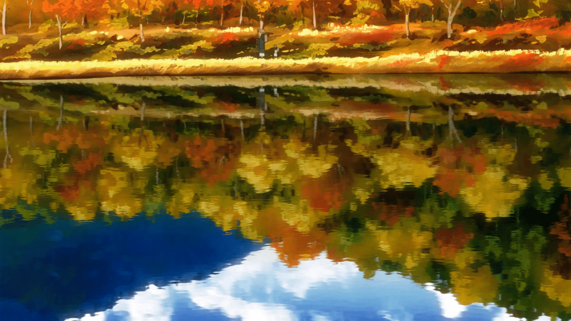 1920x1080 Kyoto Animation Background Art: Air