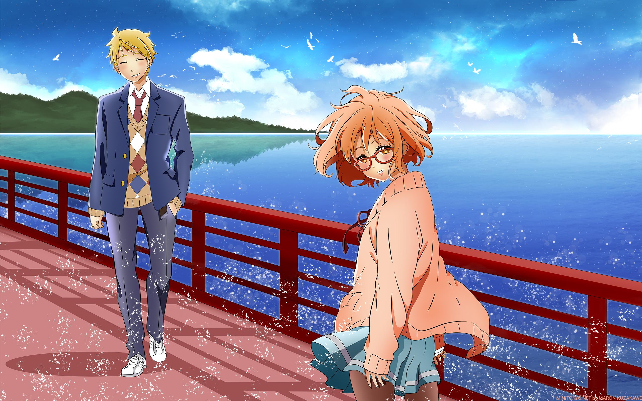 2560x1600 Kyoukai no Kanata Wallpaper: I'll be here