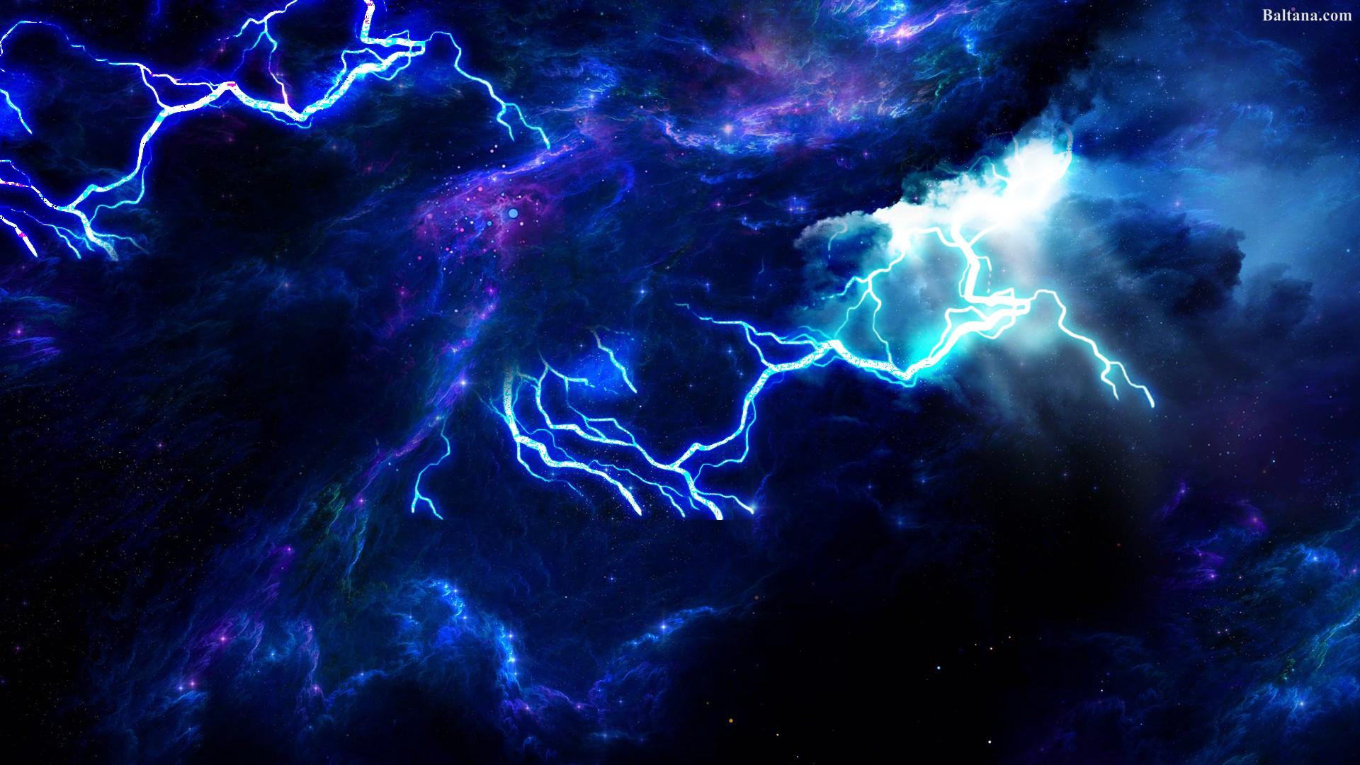 1920x1080 Lightning Background Wallpaper 30697